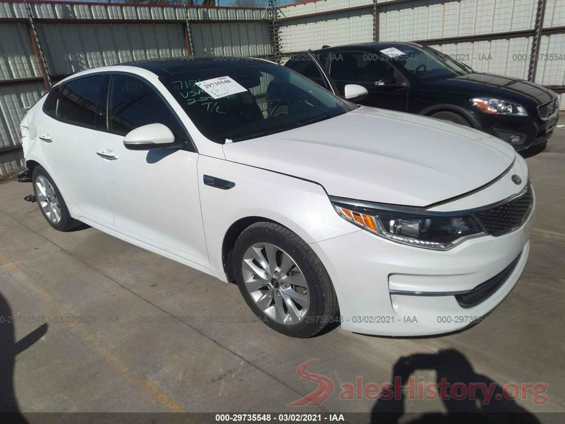 5XXGU4L33JG252101 2018 KIA OPTIMA