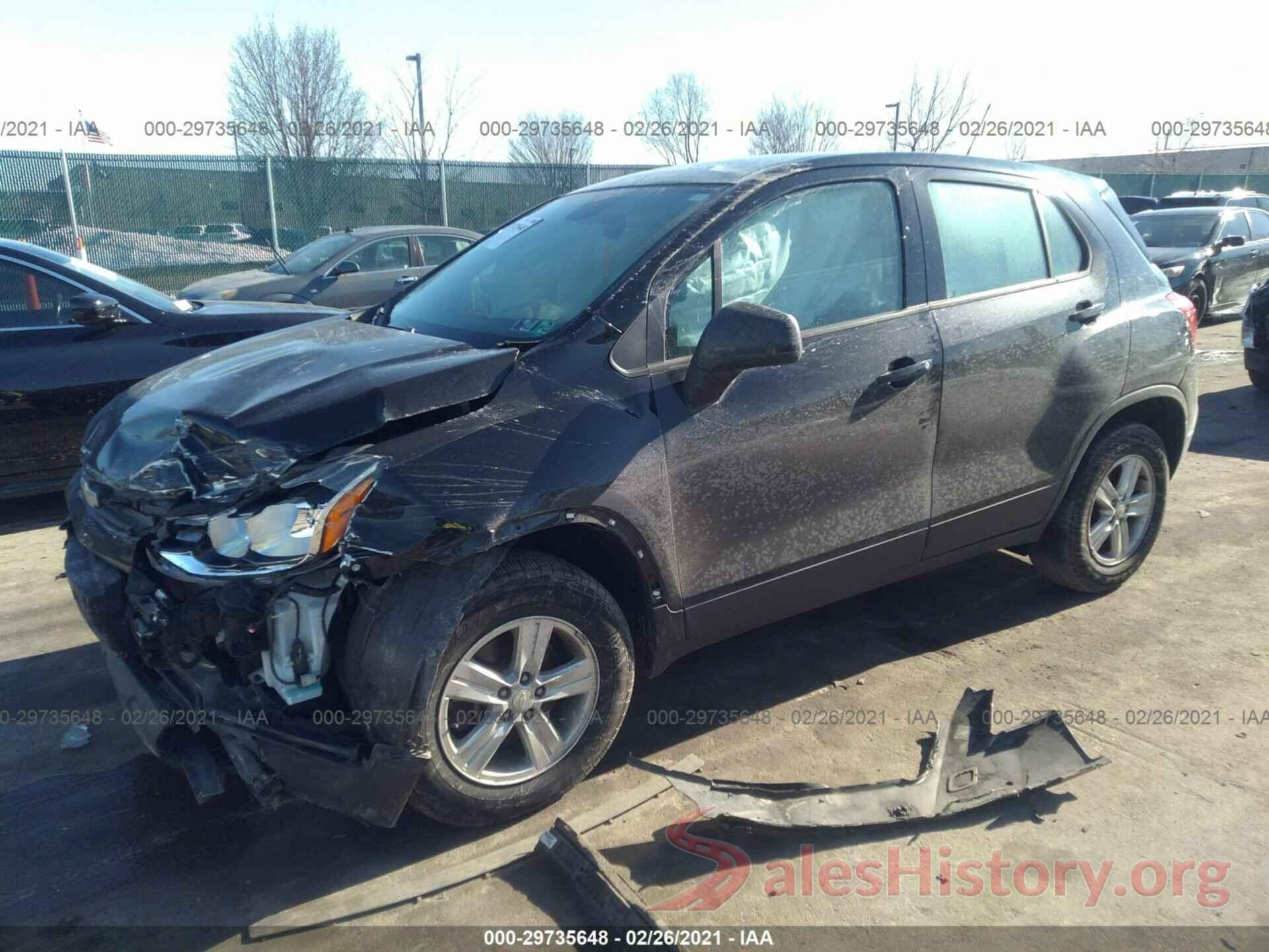 3GNCJNSB3HL288561 2017 CHEVROLET TRAX