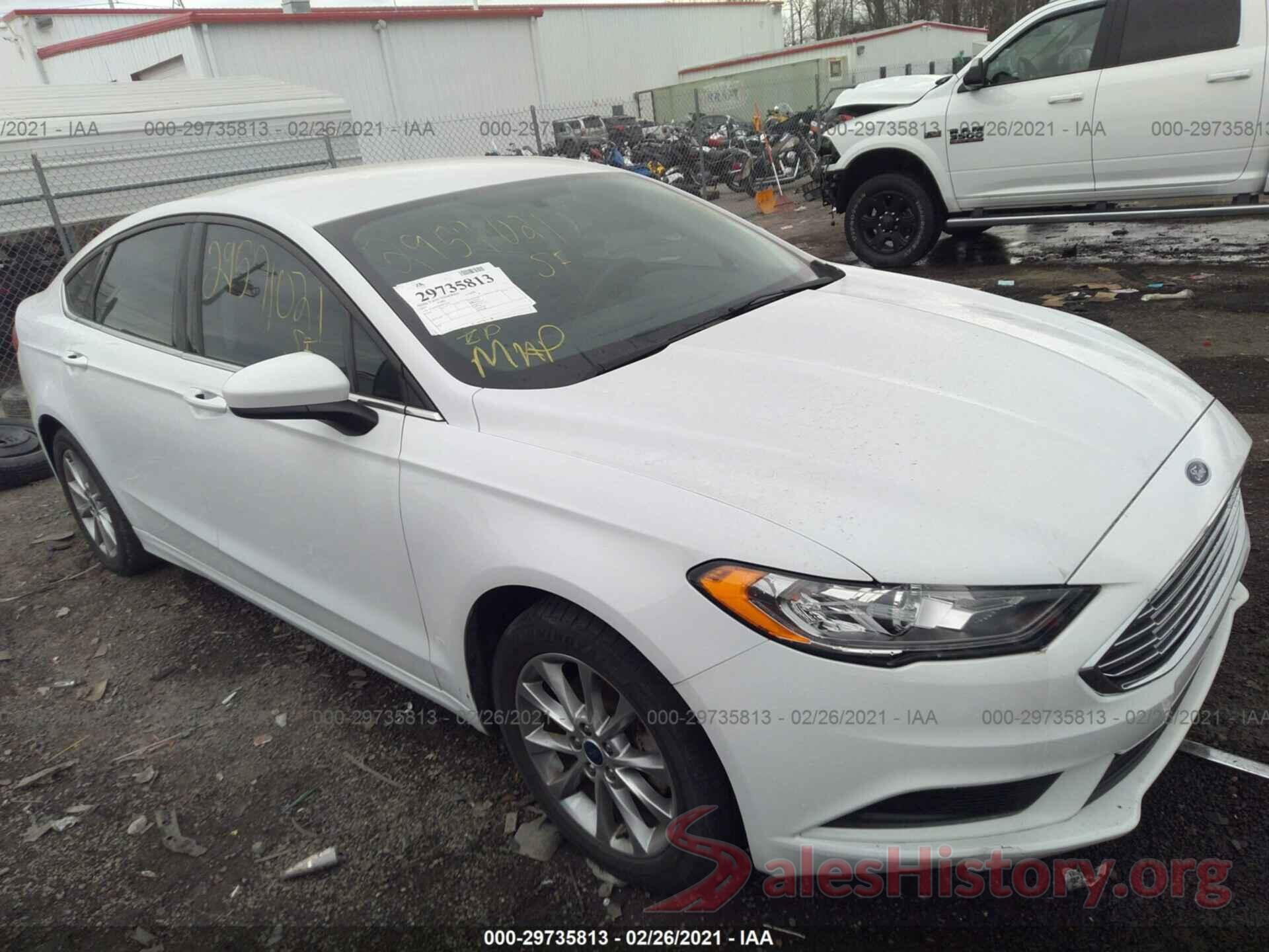 3FA6P0H76HR171845 2017 FORD FUSION