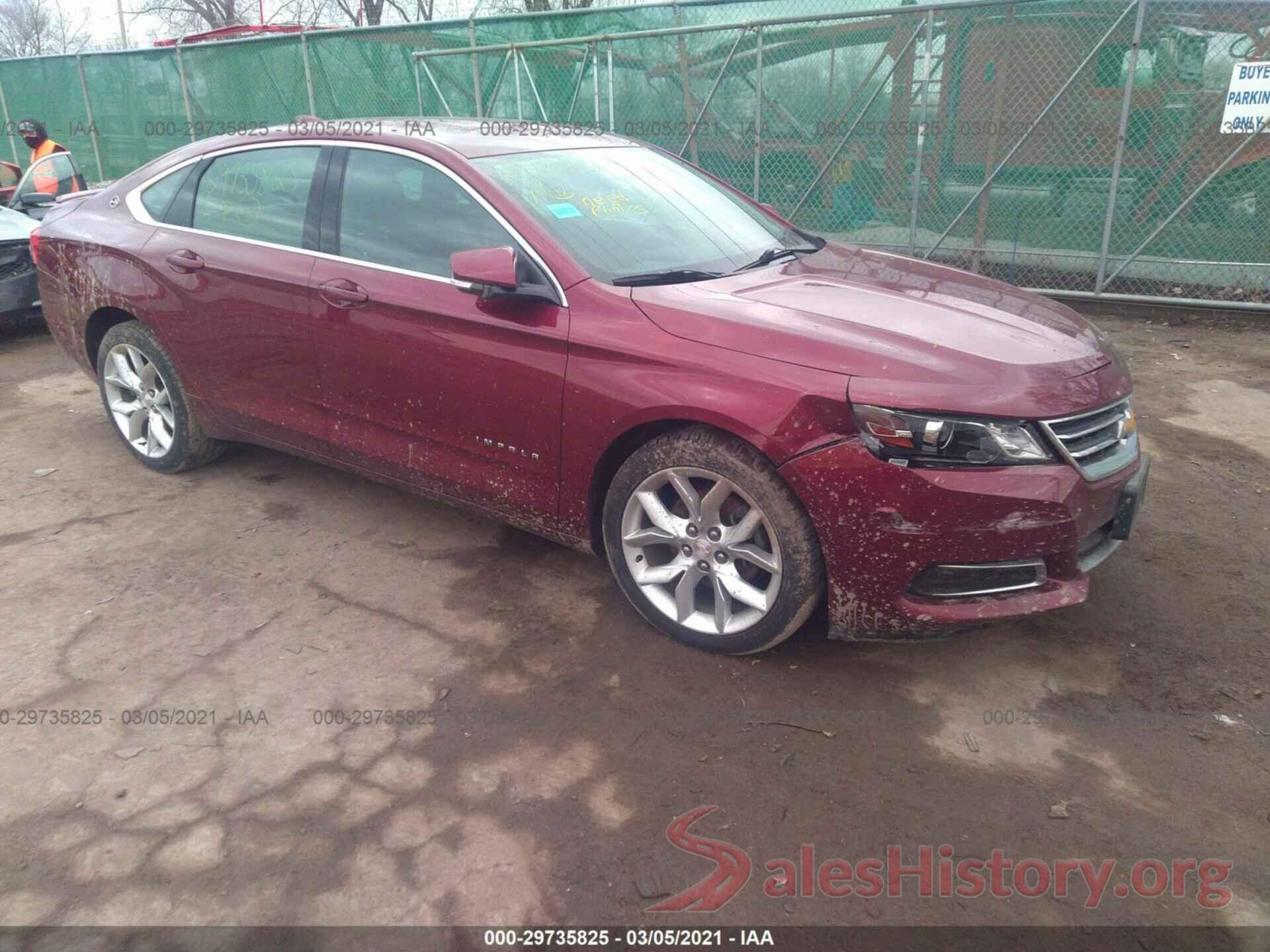 2G1105S34H9104297 2017 CHEVROLET IMPALA