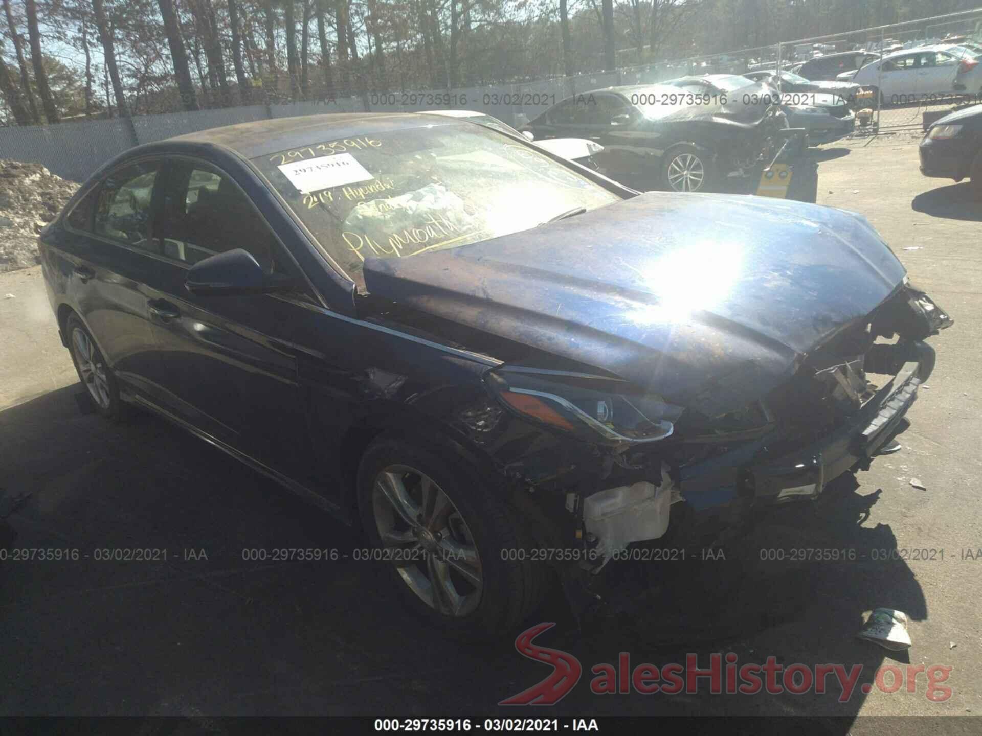 5NPE34AF5KH741774 2019 HYUNDAI SONATA