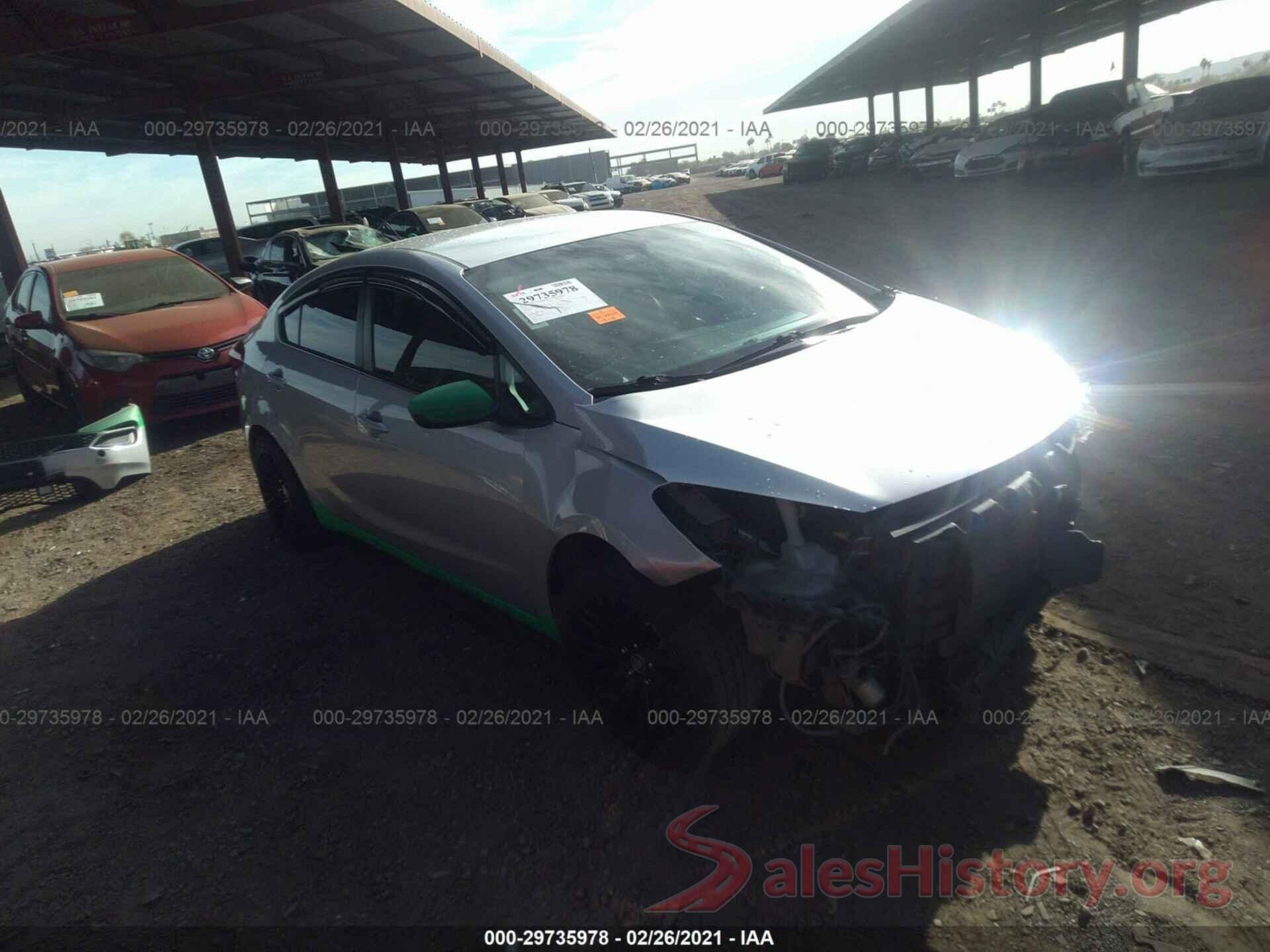 KNAFK4A66G5550425 2016 KIA FORTE