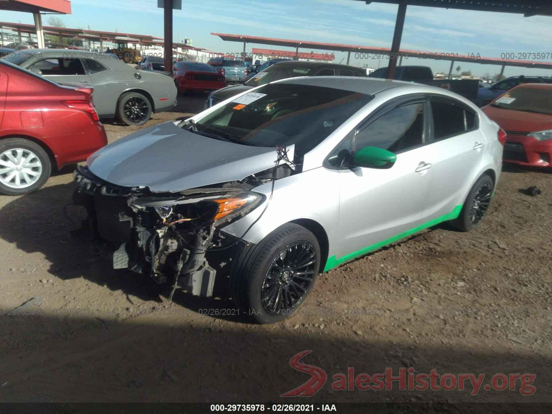 KNAFK4A66G5550425 2016 KIA FORTE