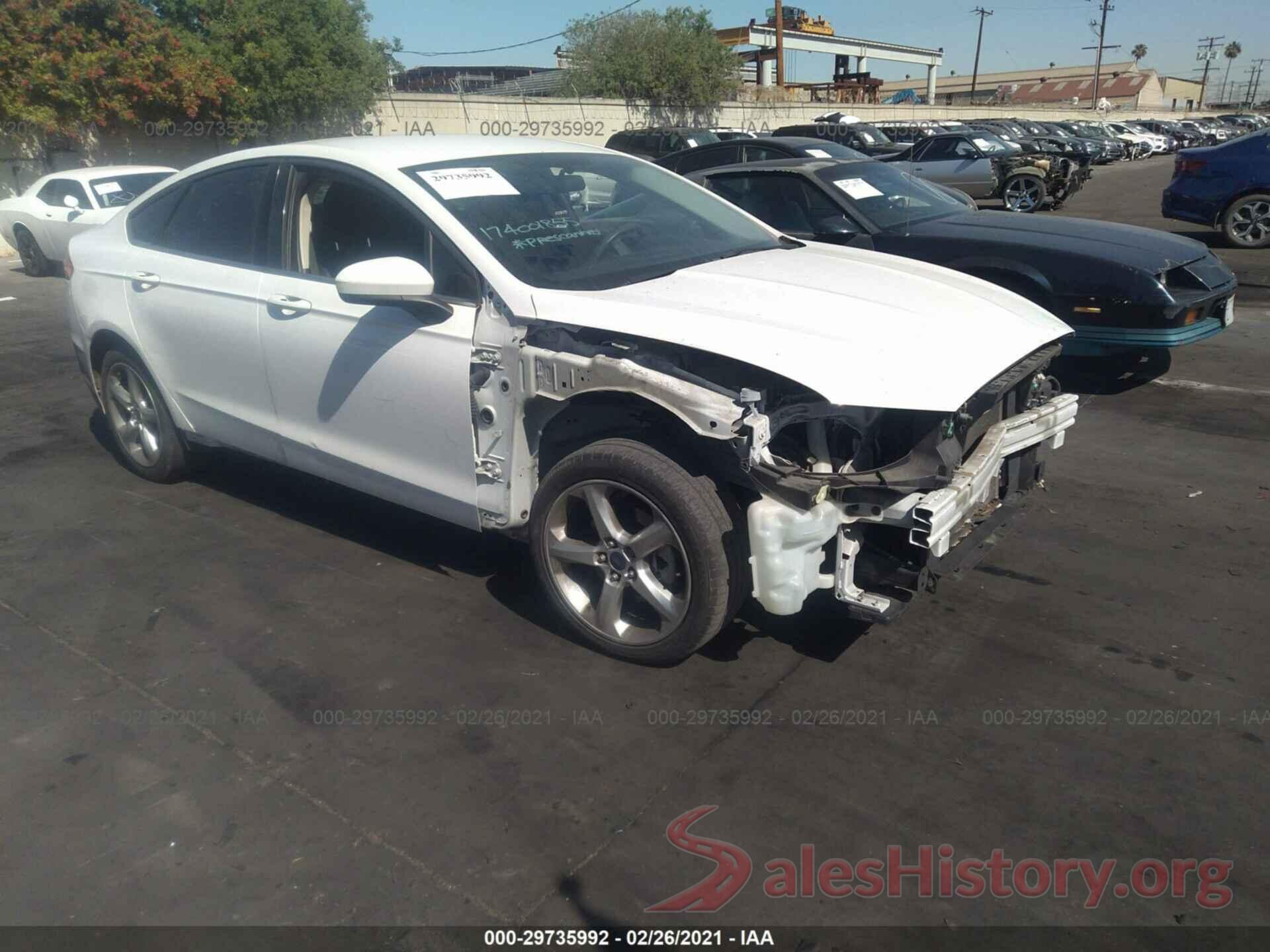 3FA6P0G7XGR281295 2016 FORD FUSION