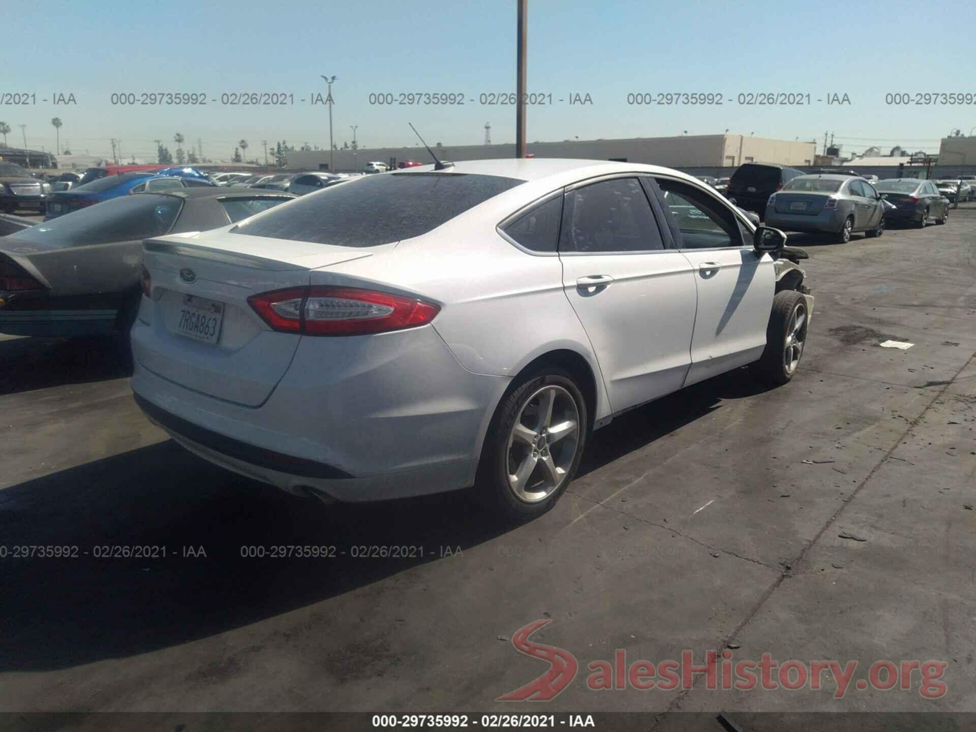 3FA6P0G7XGR281295 2016 FORD FUSION