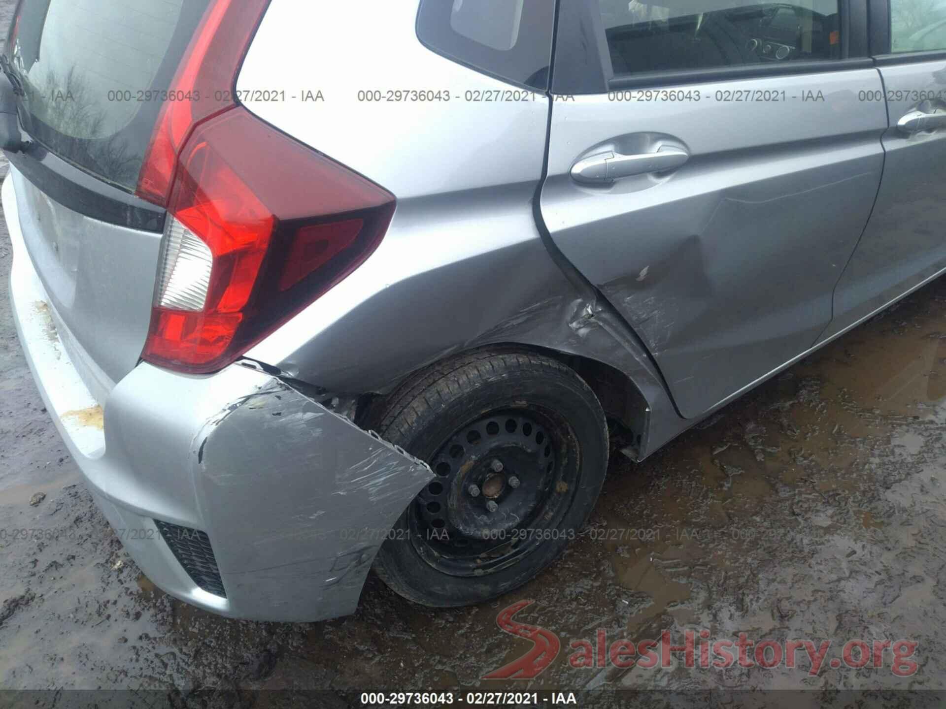 JHMGK5H57GX038184 2016 HONDA FIT