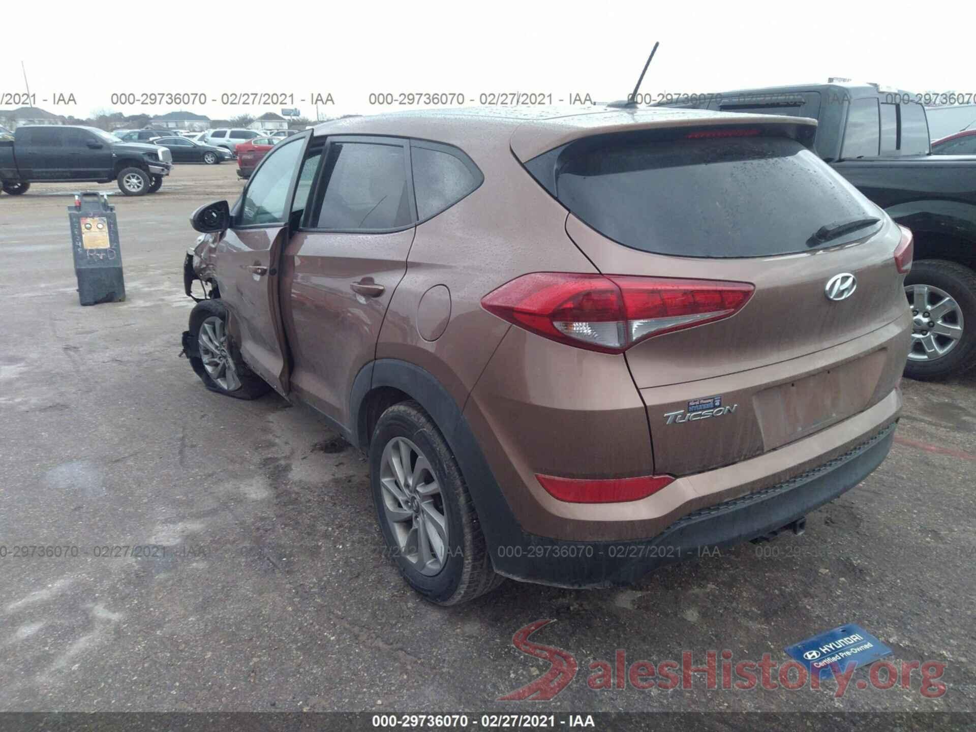 KM8J23A42GU096939 2016 HYUNDAI TUCSON