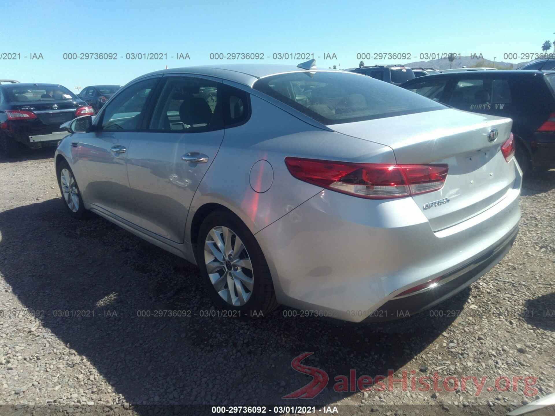 5XXGT4L33GG047339 2016 KIA OPTIMA