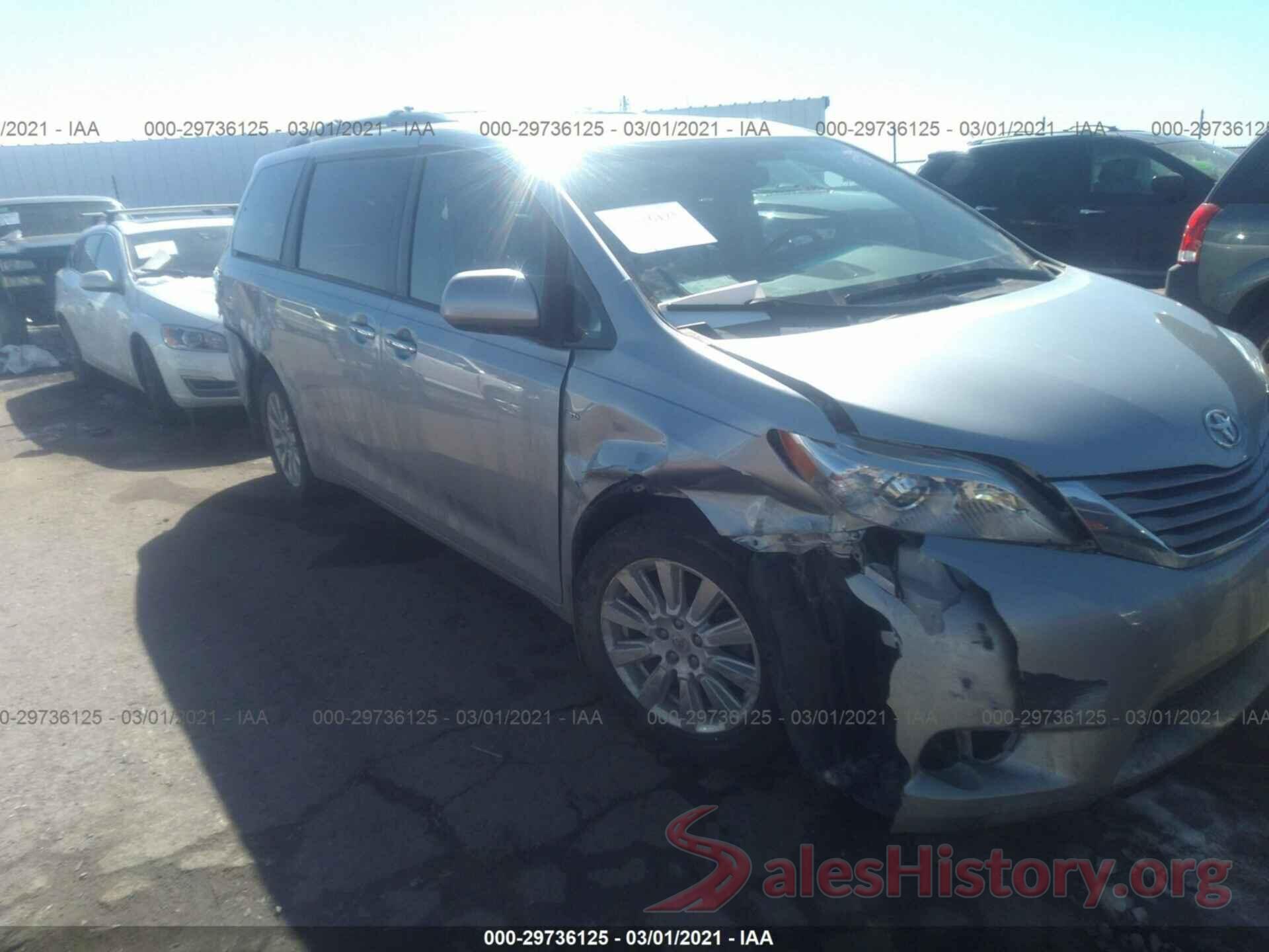 5TDDZ3DC1HS148518 2017 TOYOTA SIENNA