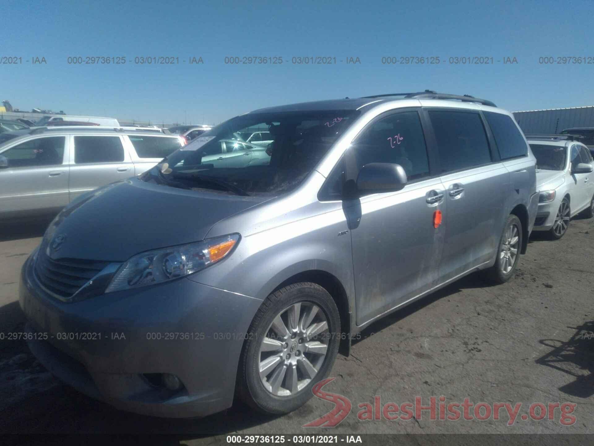 5TDDZ3DC1HS148518 2017 TOYOTA SIENNA