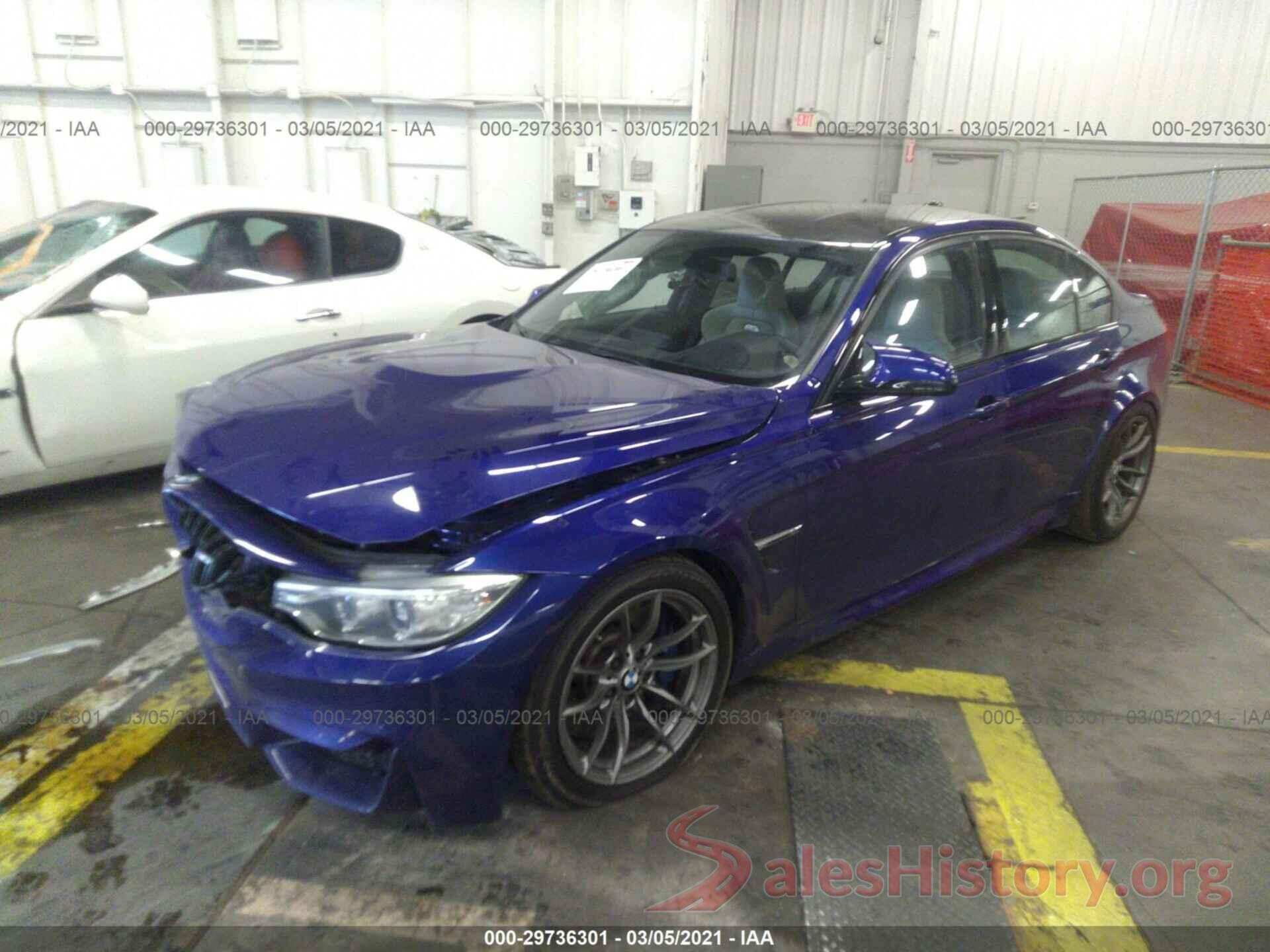 WBS8M9C52G5D30542 2016 BMW M3