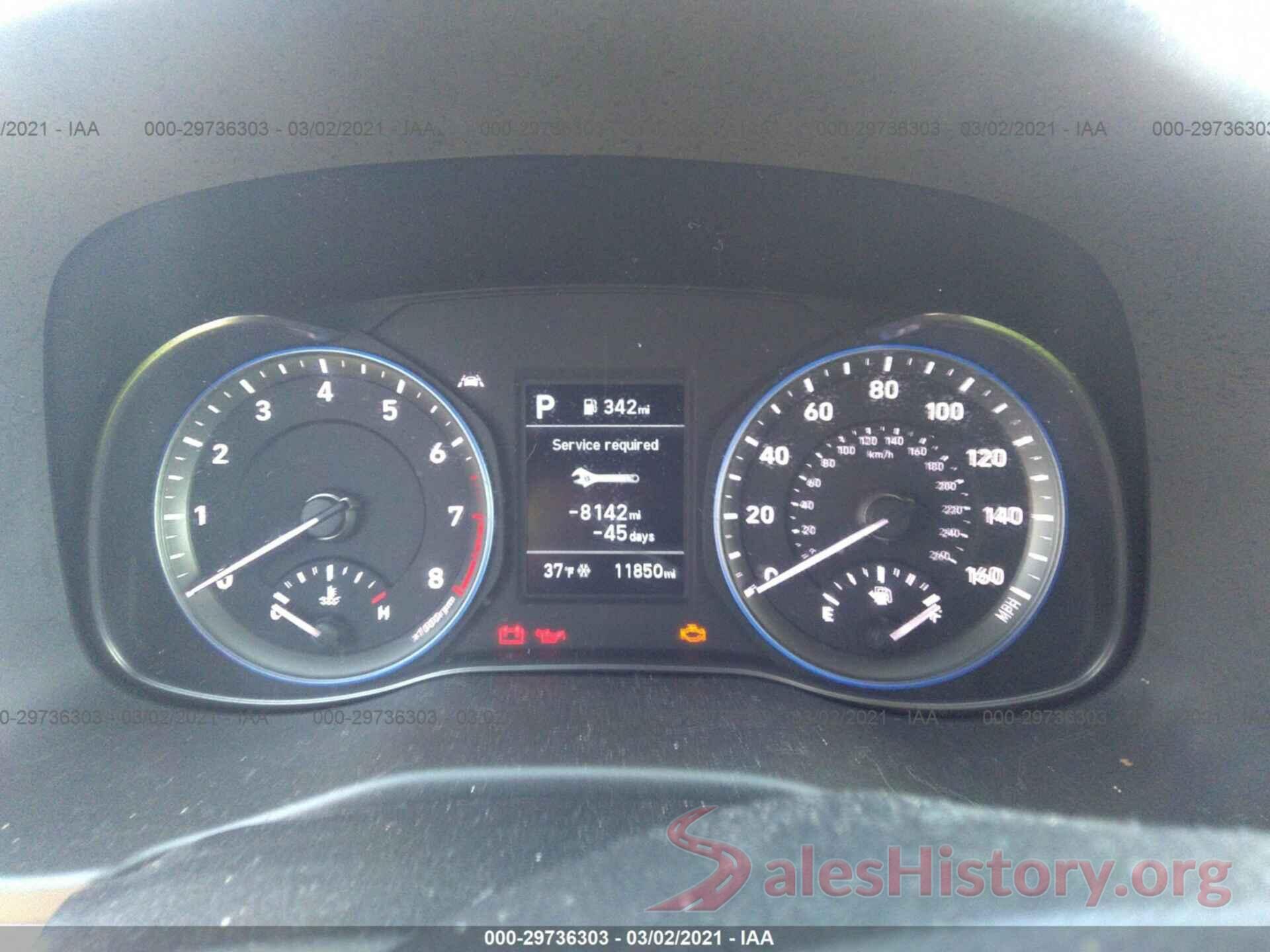 KM8K12AA6LU573910 2020 HYUNDAI KONA