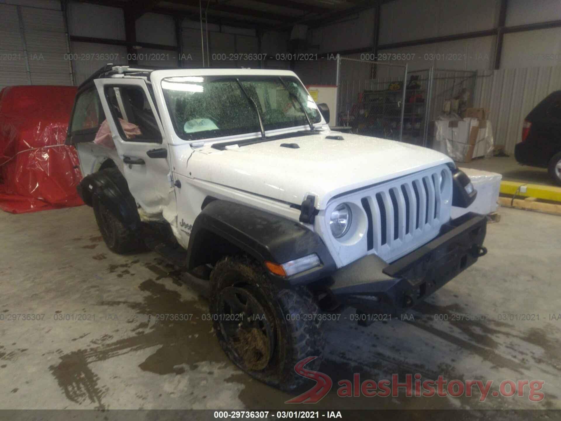 1C4GJXAG1KW645451 2019 JEEP WRANGLER