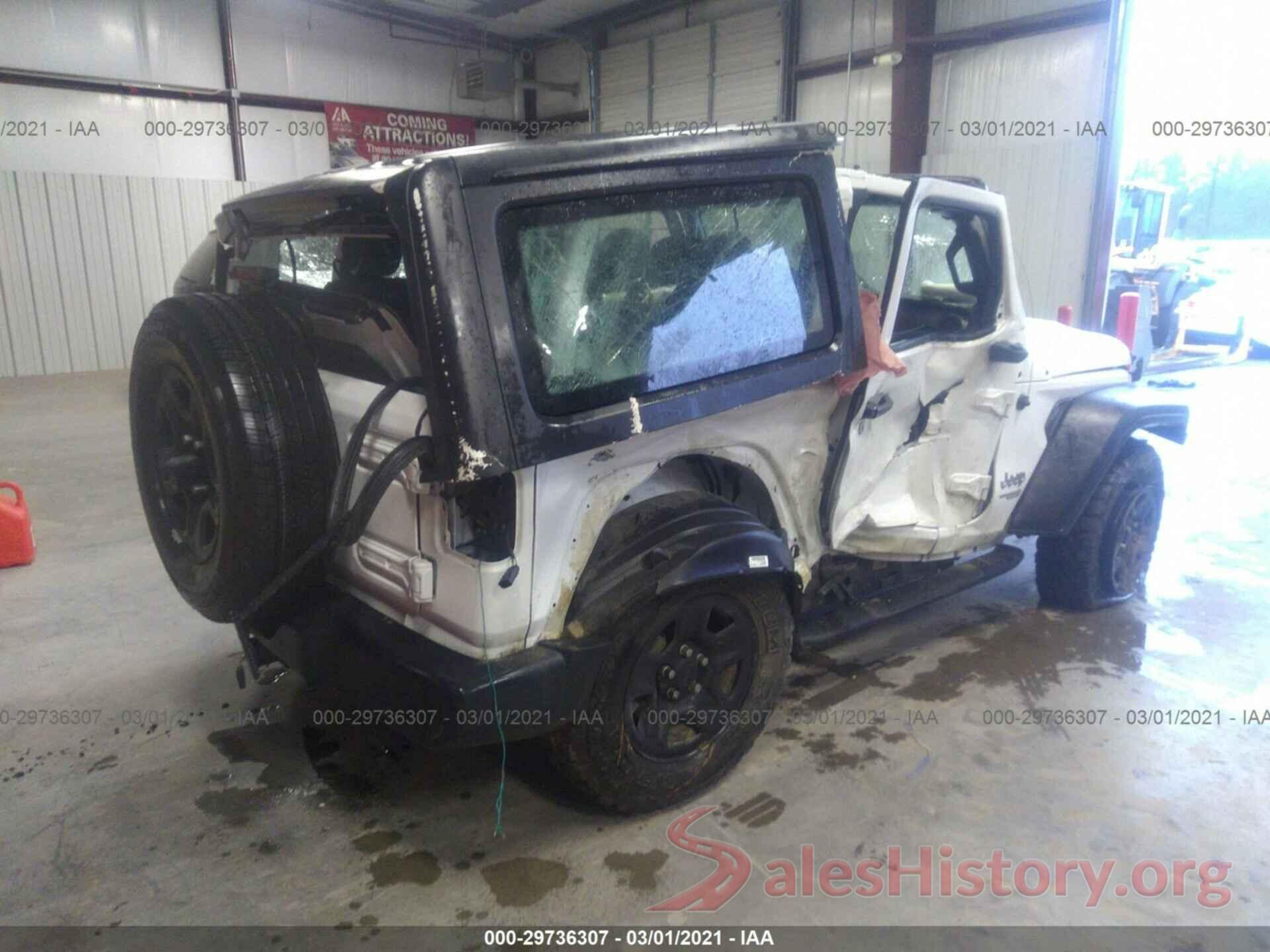 1C4GJXAG1KW645451 2019 JEEP WRANGLER