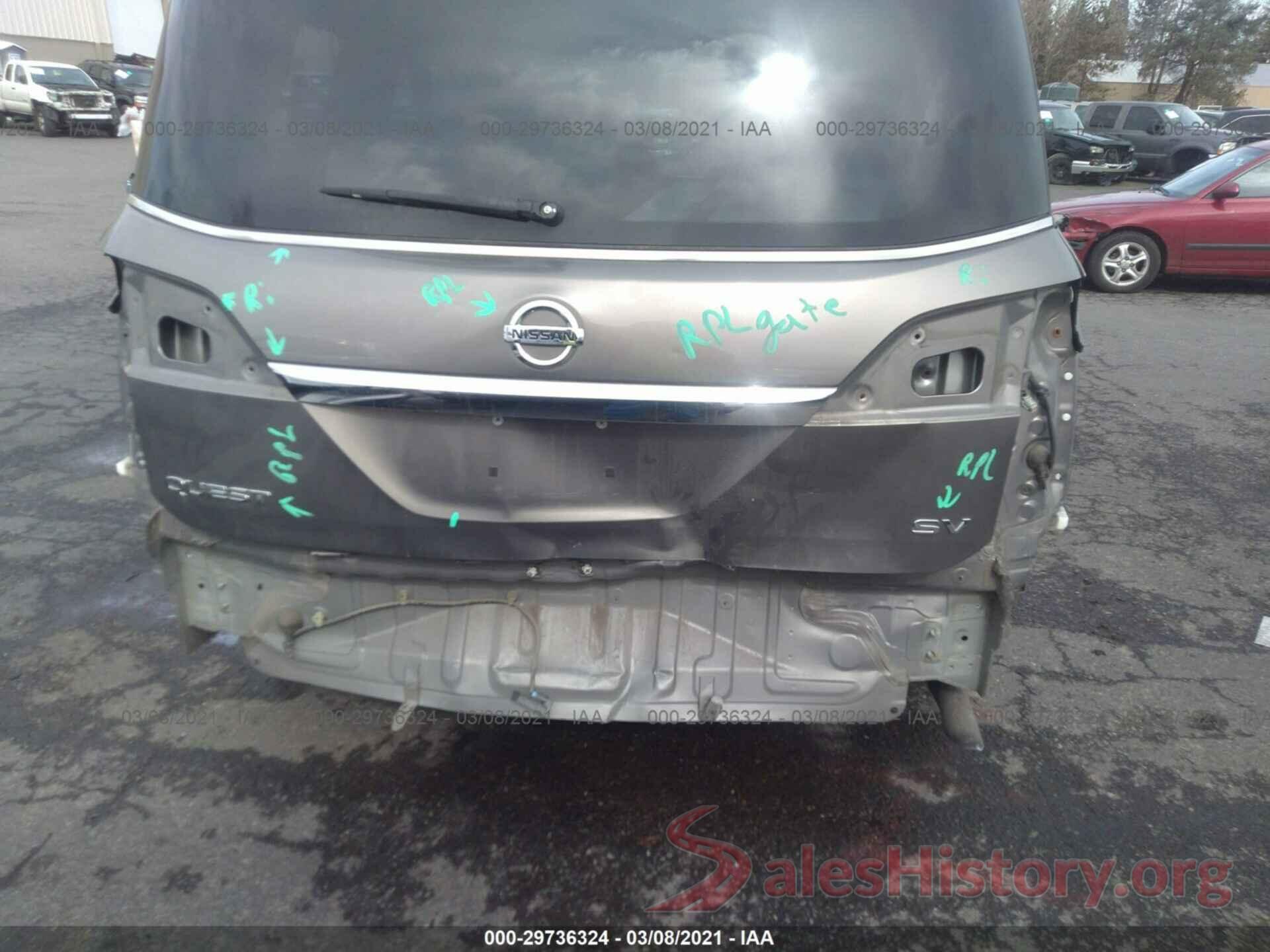 JN8AE2KPXG9154821 2016 NISSAN QUEST