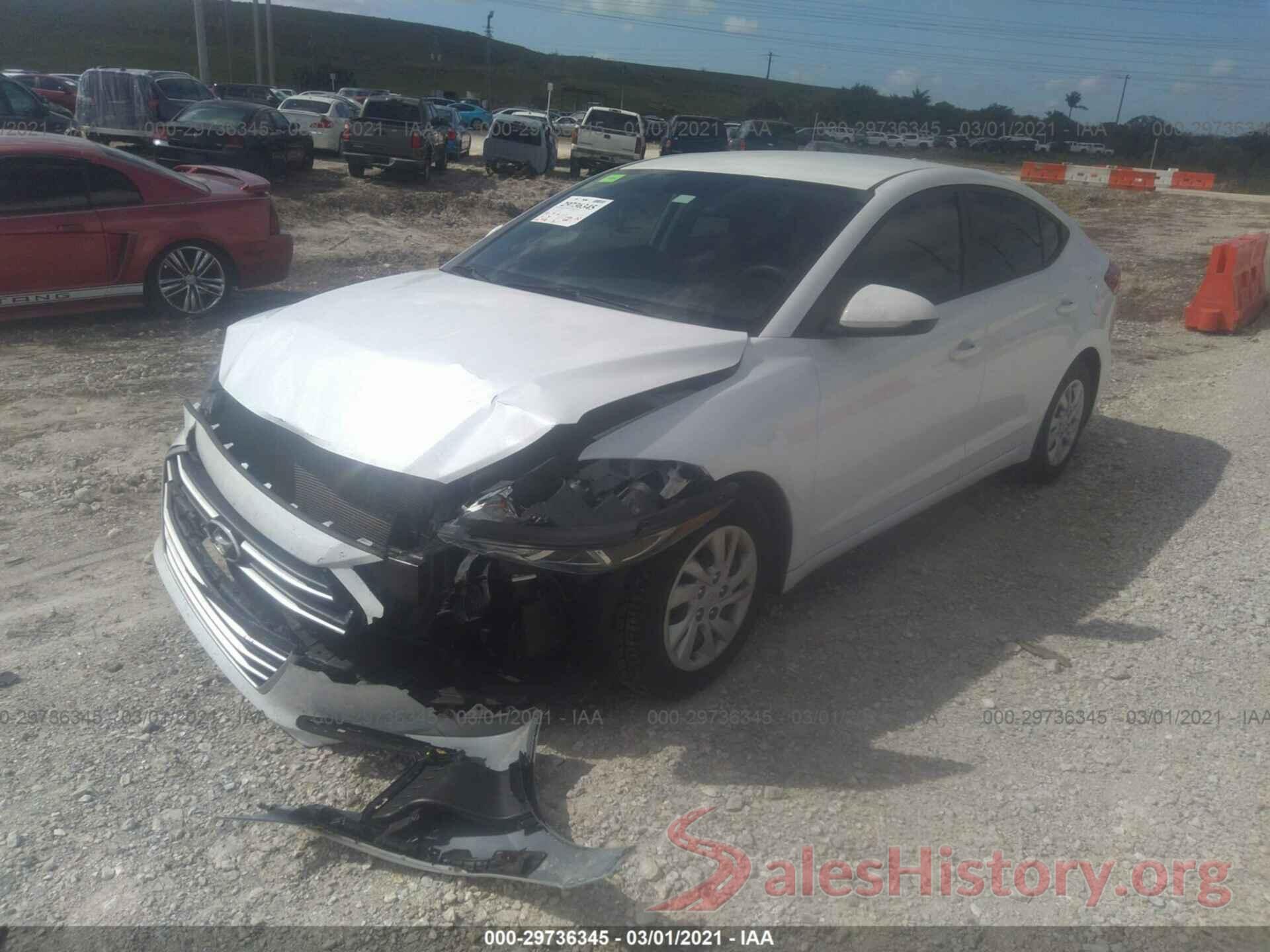 5NPD74LF6JH373164 2018 HYUNDAI ELANTRA