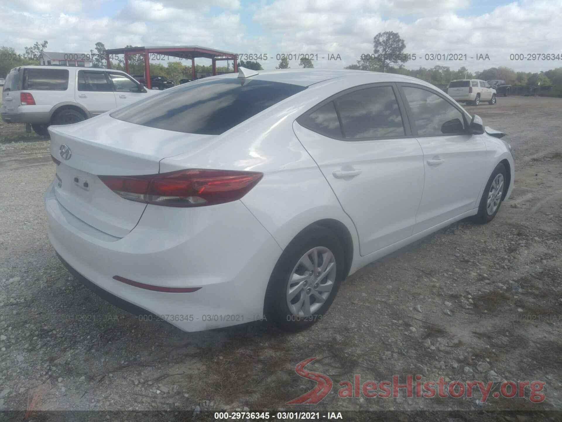 5NPD74LF6JH373164 2018 HYUNDAI ELANTRA