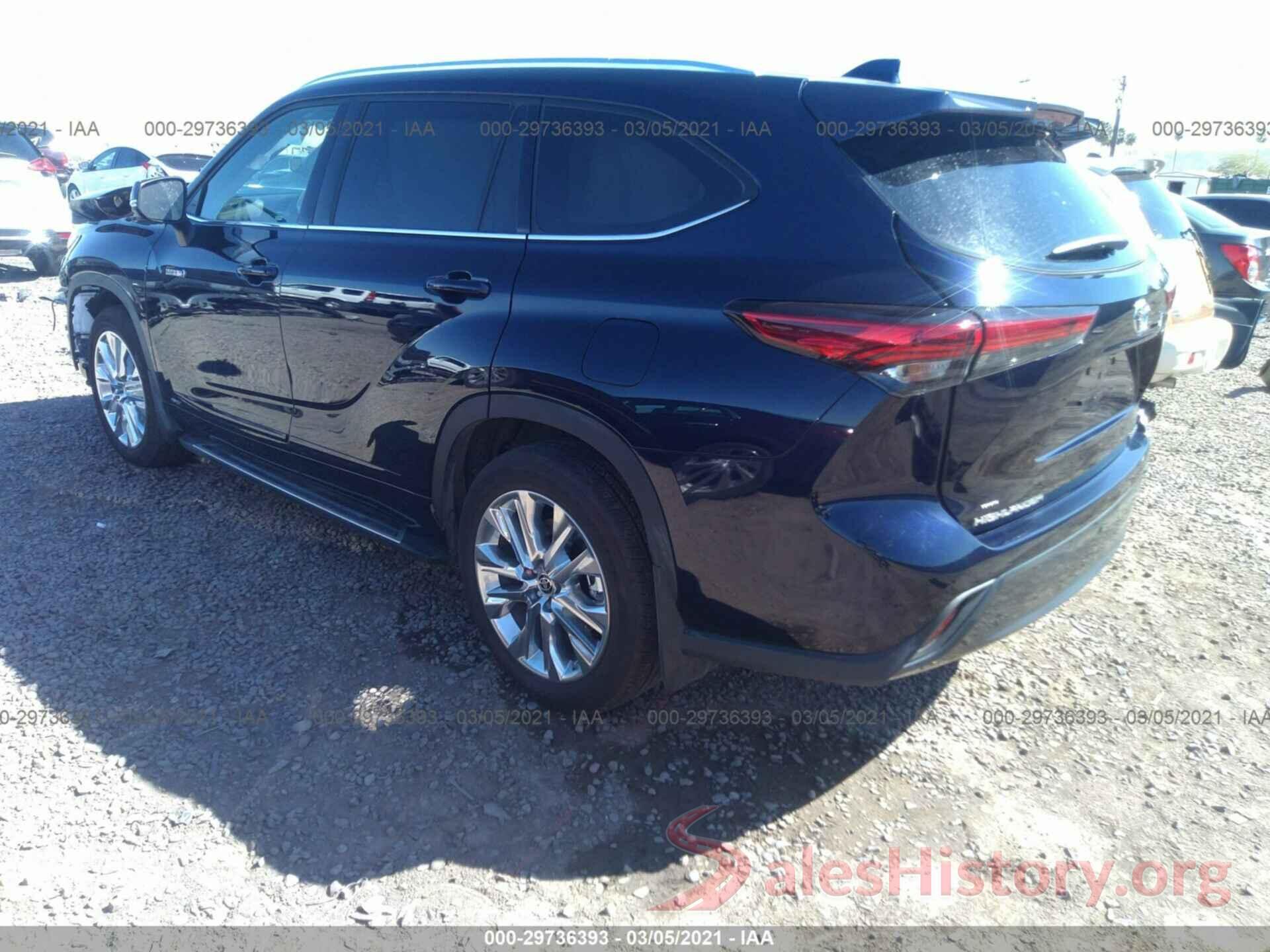 5TDXBRCH1LS005997 2020 TOYOTA HIGHLANDER