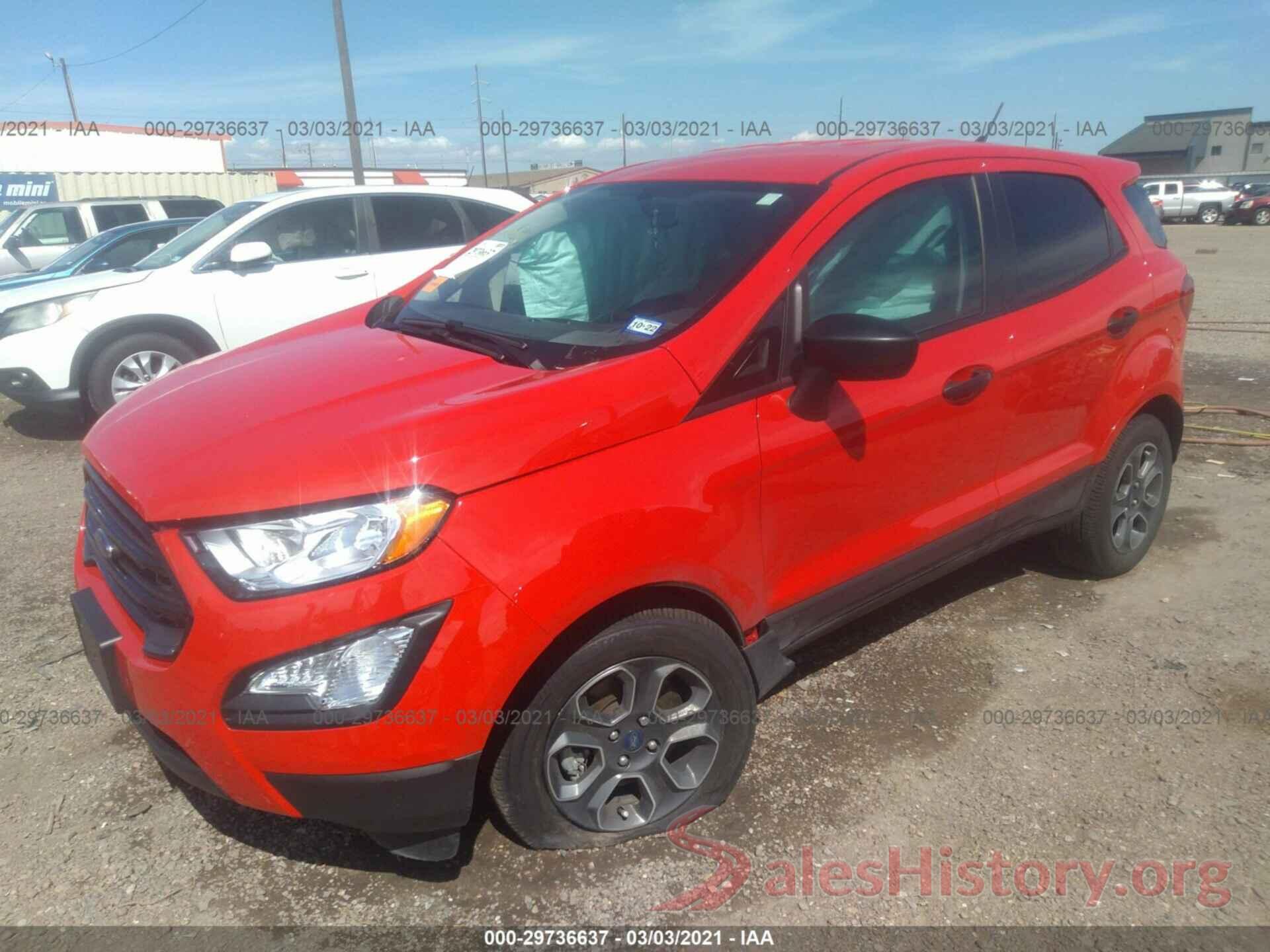 MAJ3S2FE3LC378506 2020 FORD ECOSPORT