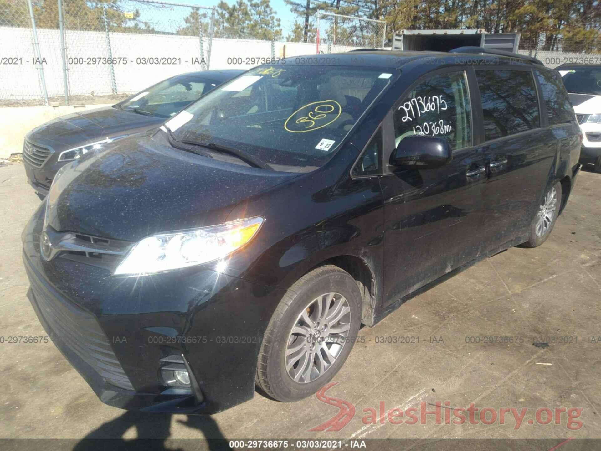 5TDYZ3DC5JS932952 2018 TOYOTA SIENNA