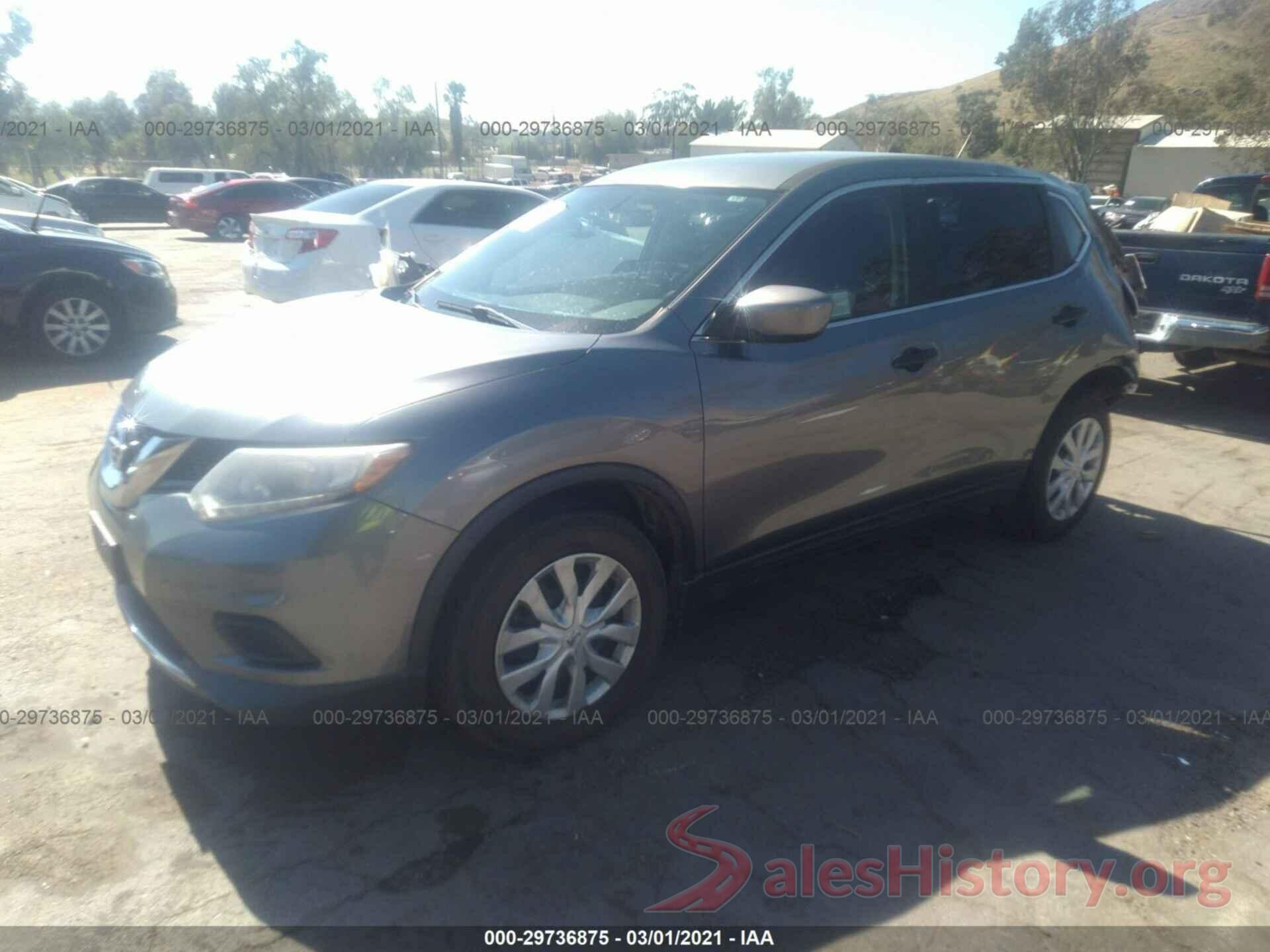 KNMAT2MT5GP609243 2016 NISSAN ROGUE