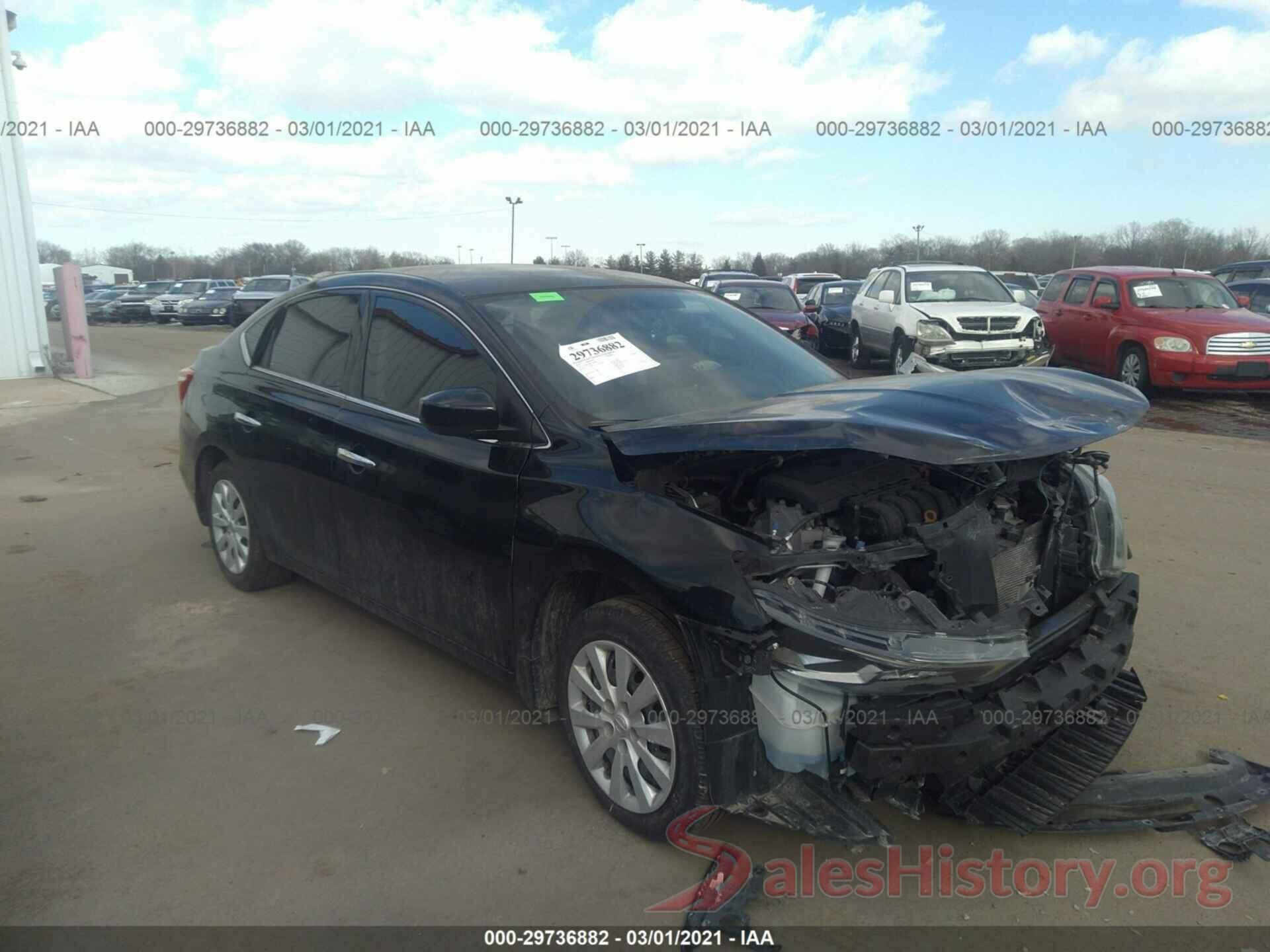 3N1AB7AP4KY220062 2019 NISSAN SENTRA