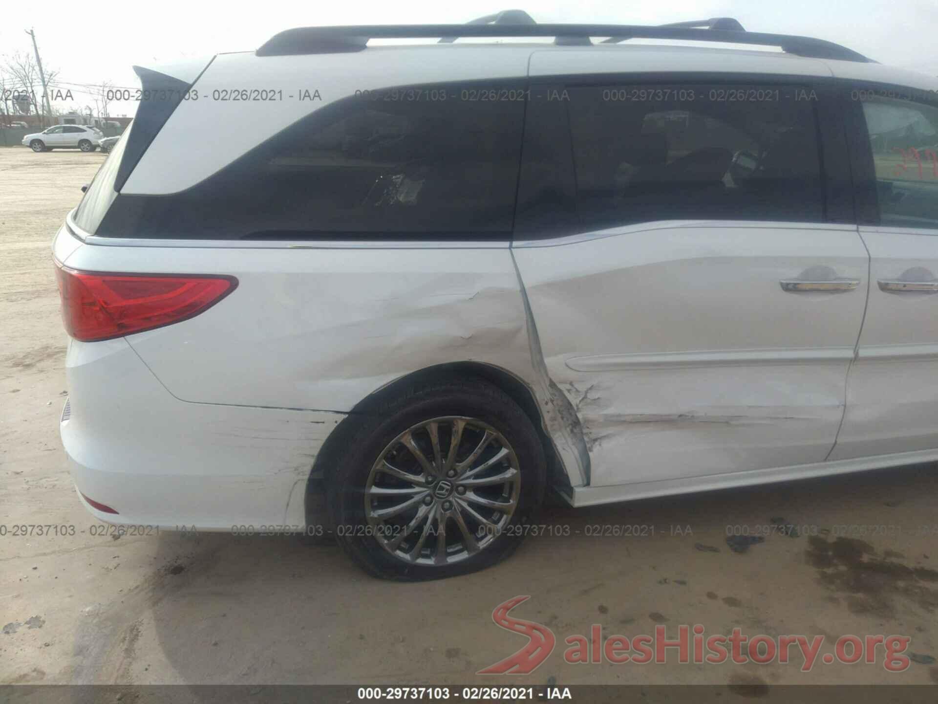 5FNRL6H92JB013405 2018 HONDA ODYSSEY