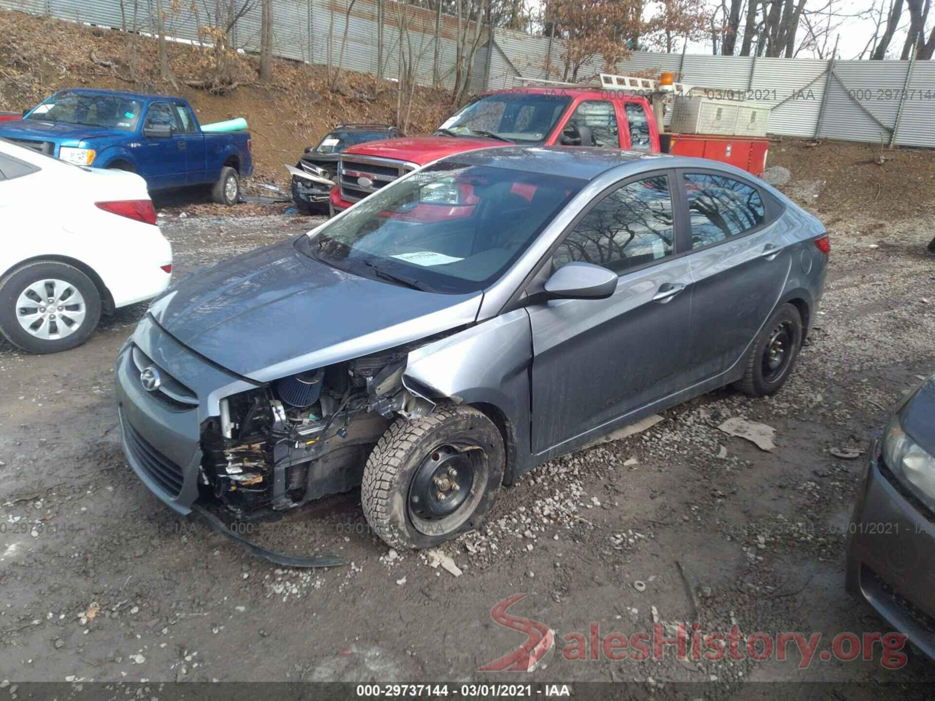 KMHCT4AE7HU352191 2017 HYUNDAI ACCENT