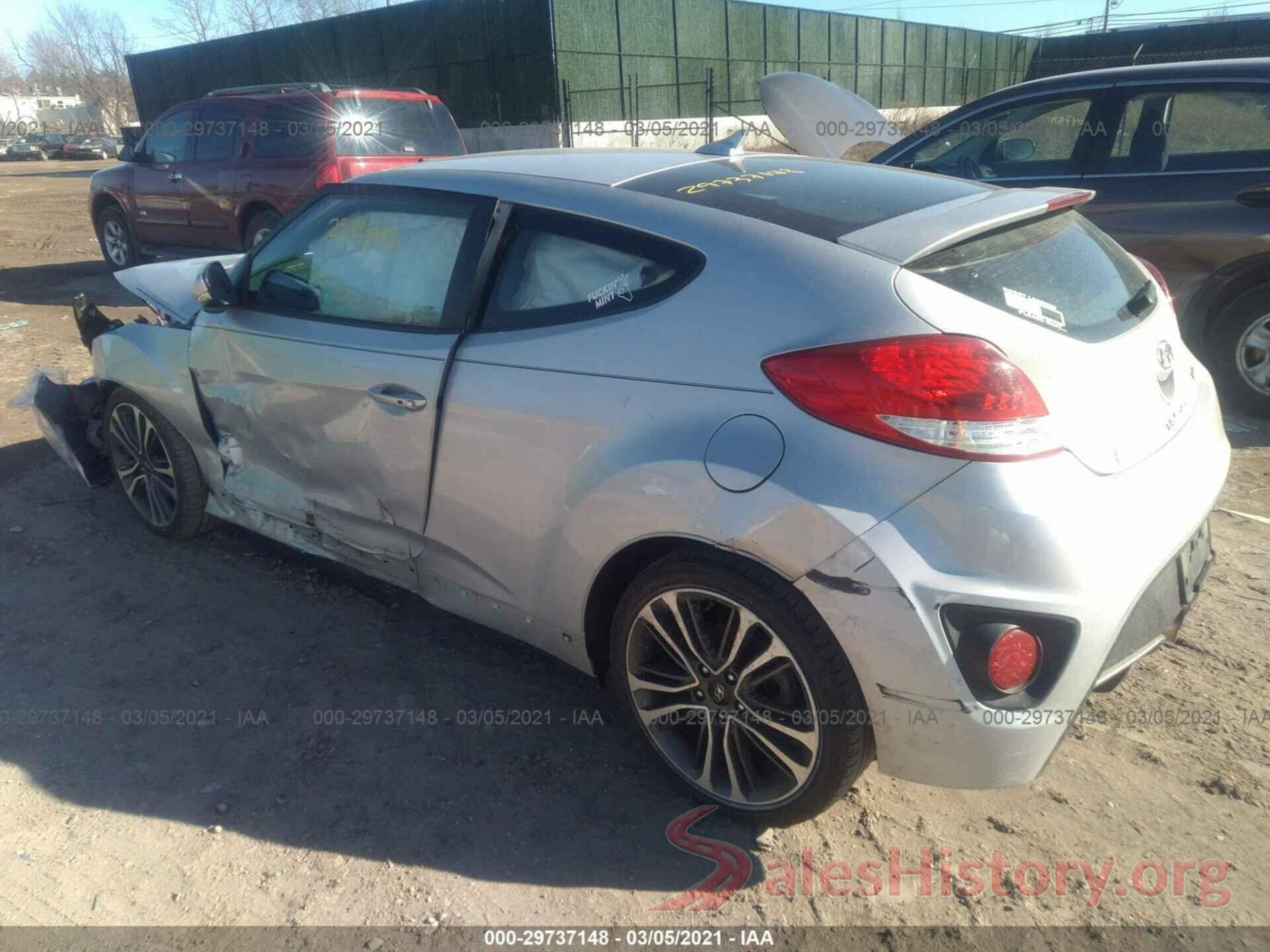 KMHTC6AEXGU264780 2016 HYUNDAI VELOSTER