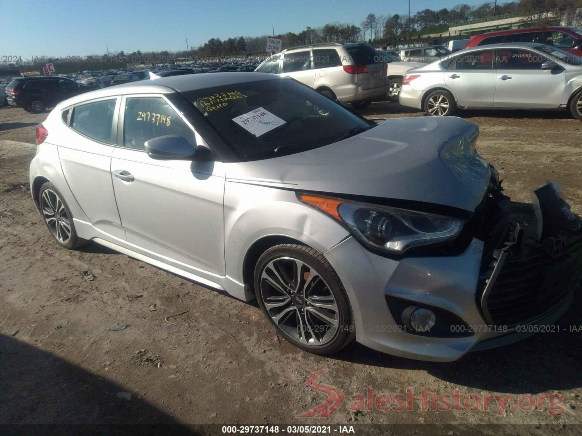 KMHTC6AEXGU264780 2016 HYUNDAI VELOSTER