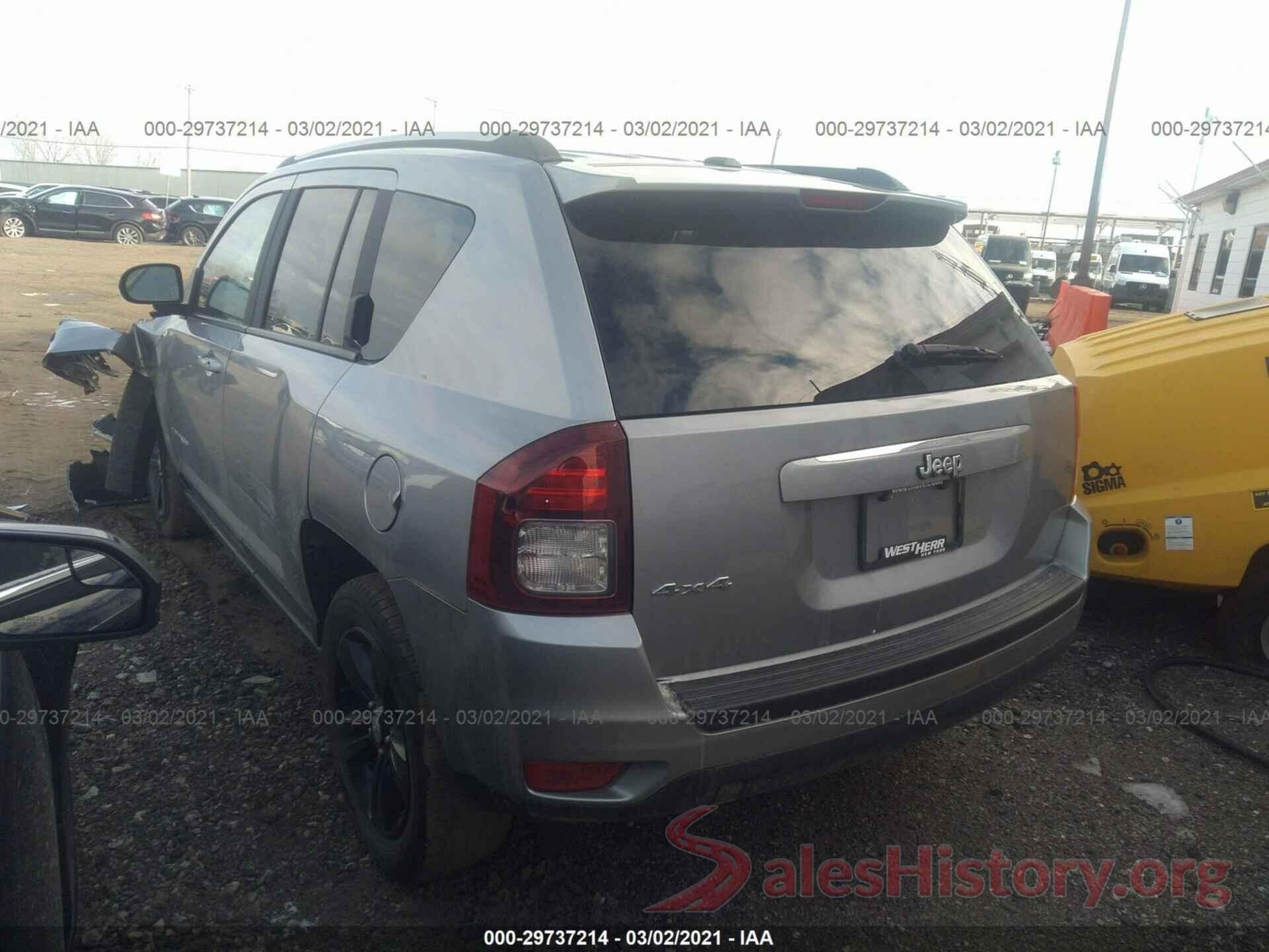 1C4NJDBBXGD557106 2016 JEEP COMPASS