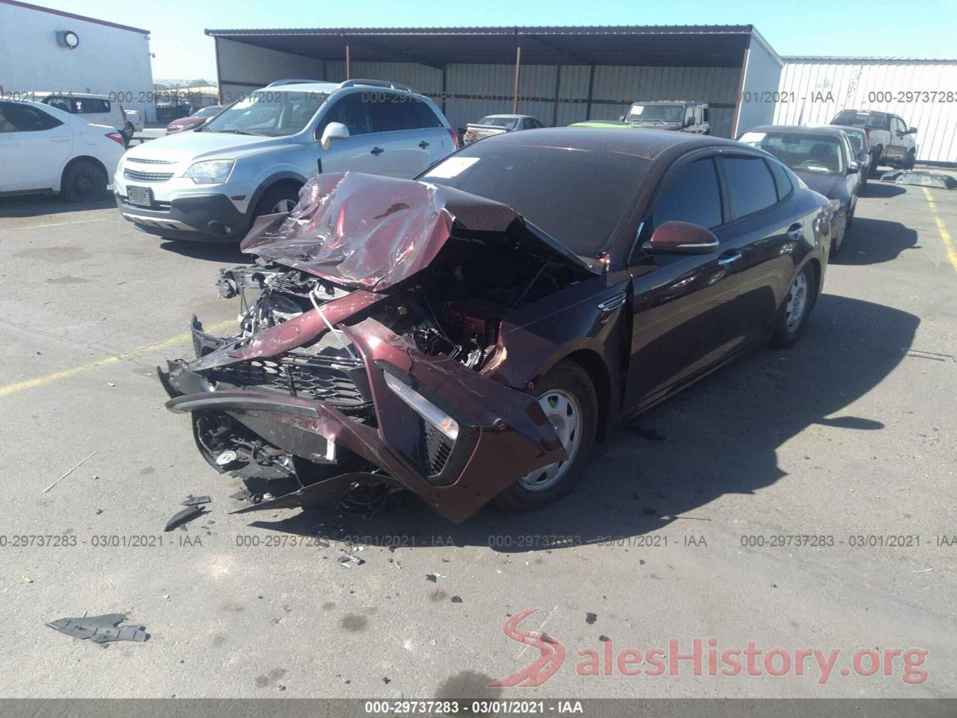 5XXGT4L37LG400871 2020 KIA OPTIMA