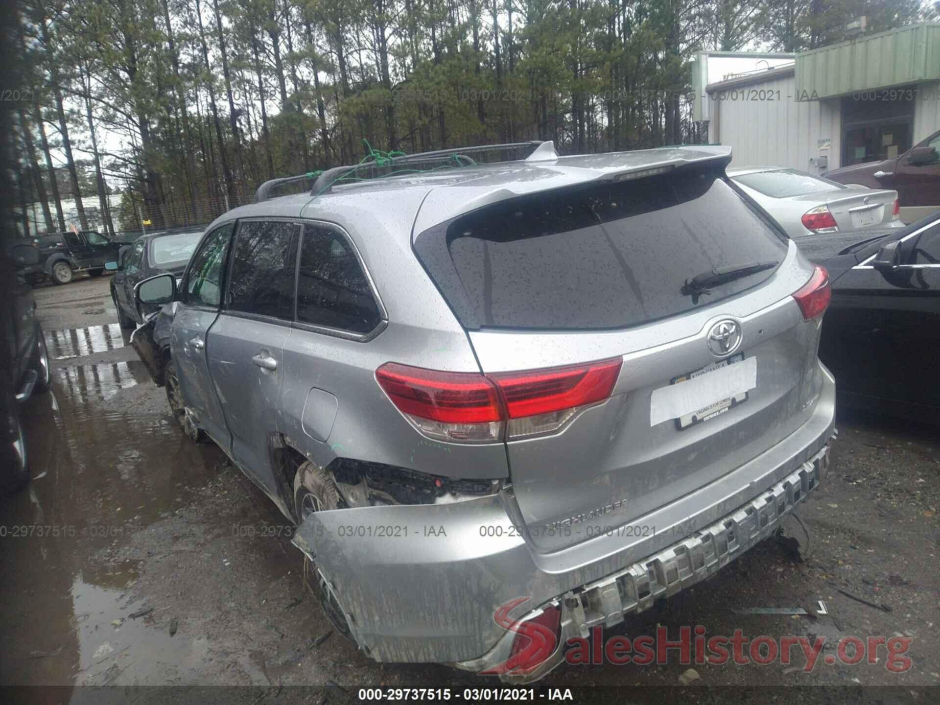 5TDBZRFH3HS372117 2017 TOYOTA HIGHLANDER