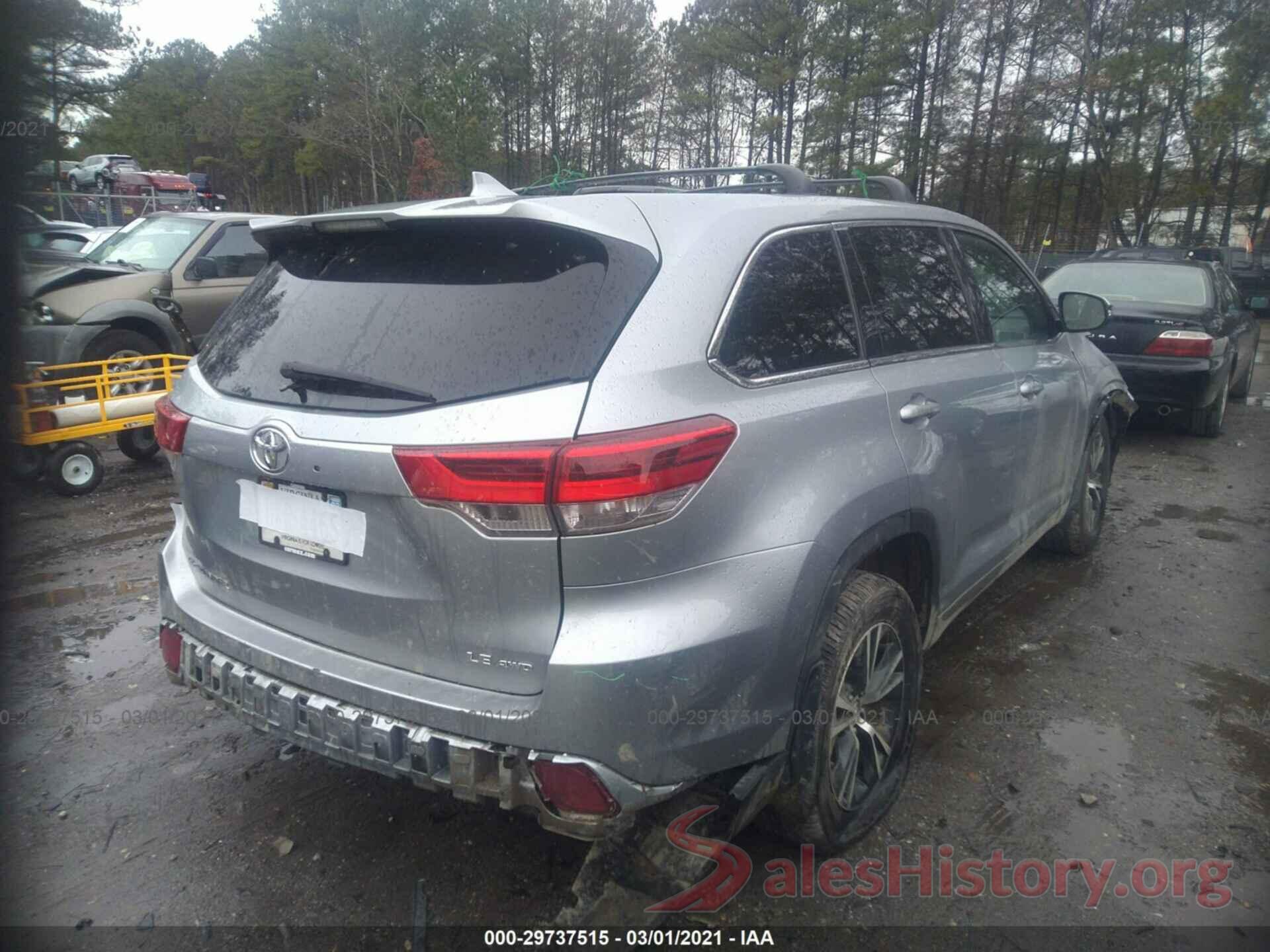 5TDBZRFH3HS372117 2017 TOYOTA HIGHLANDER