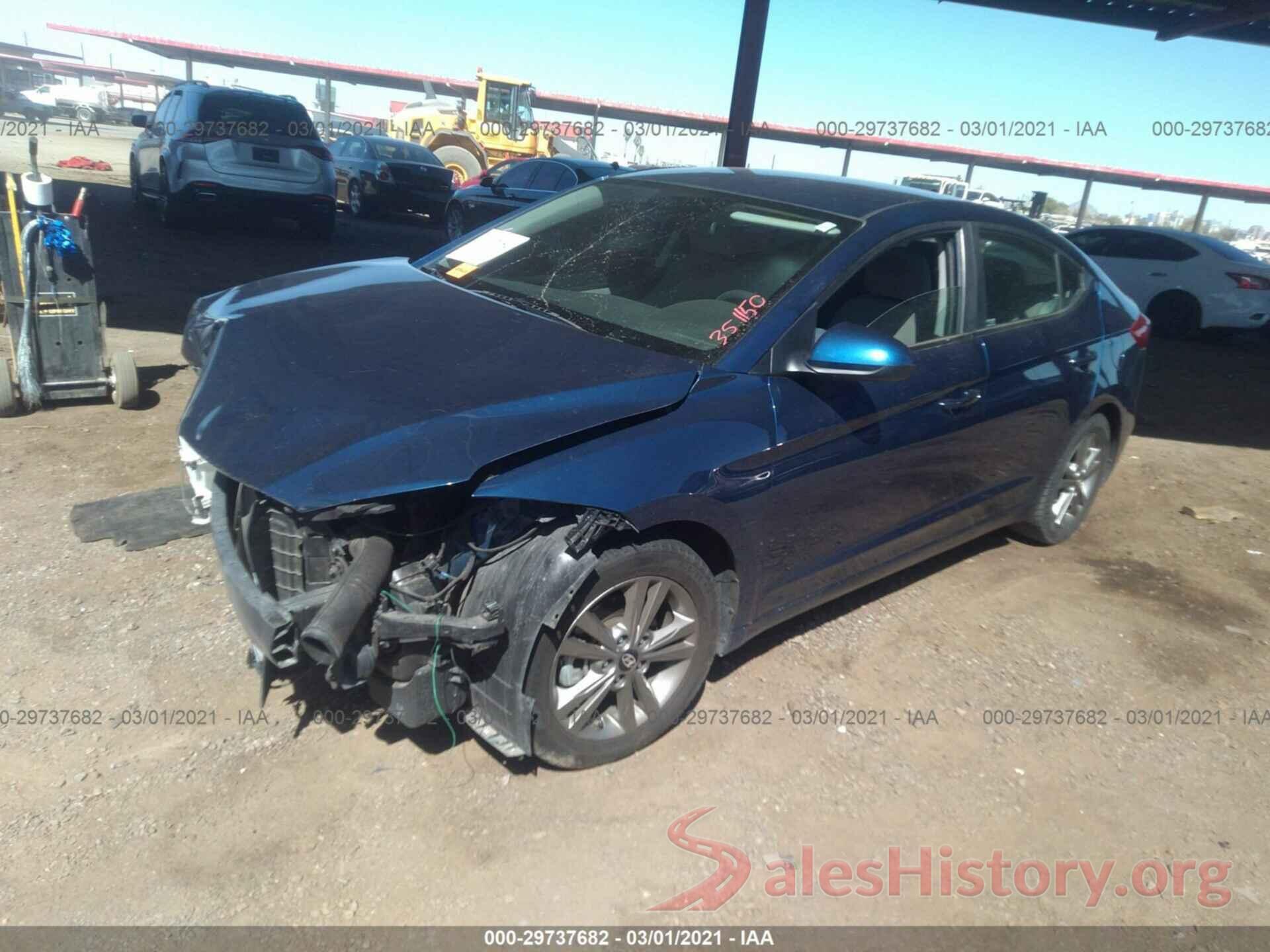 5NPD84LFXJH351150 2018 HYUNDAI ELANTRA