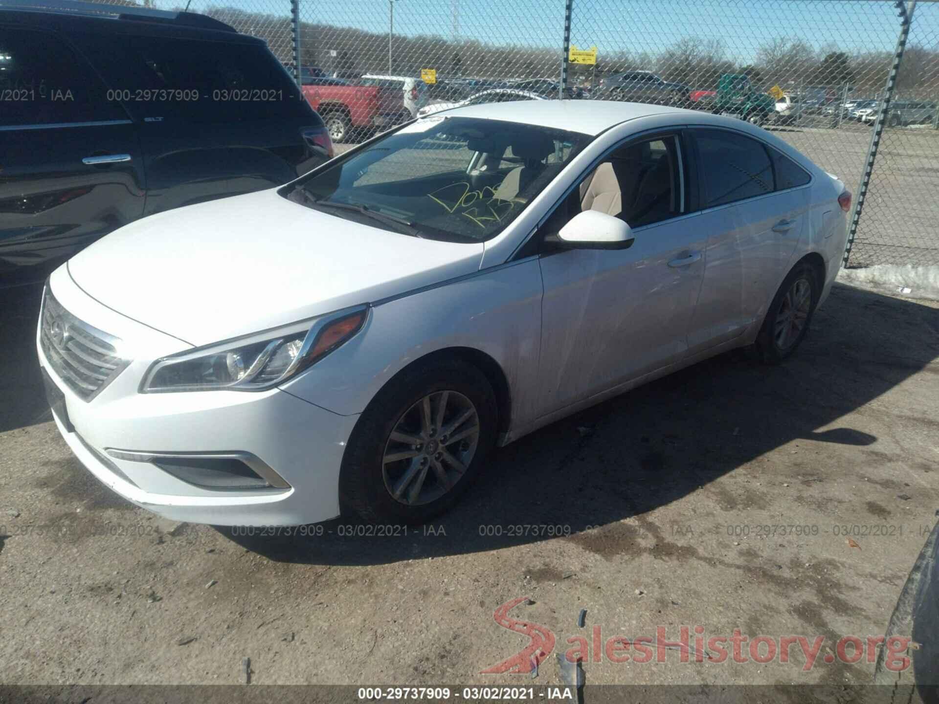 5NPE24AF0HH470893 2017 HYUNDAI SONATA