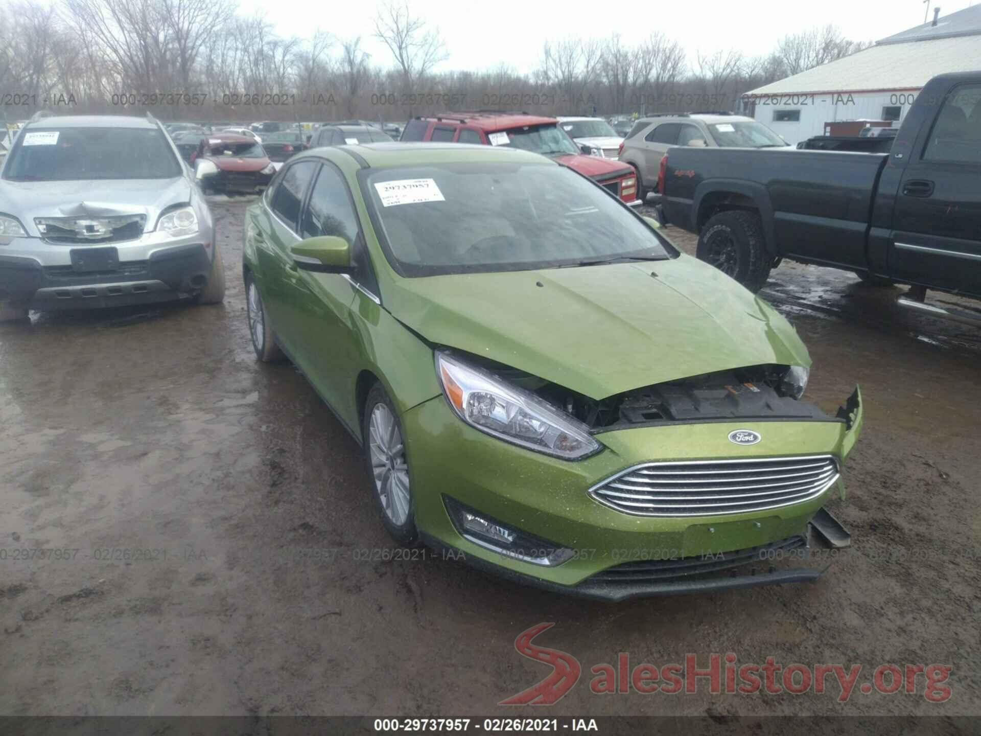 1FADP3J27JL323286 2018 FORD FOCUS