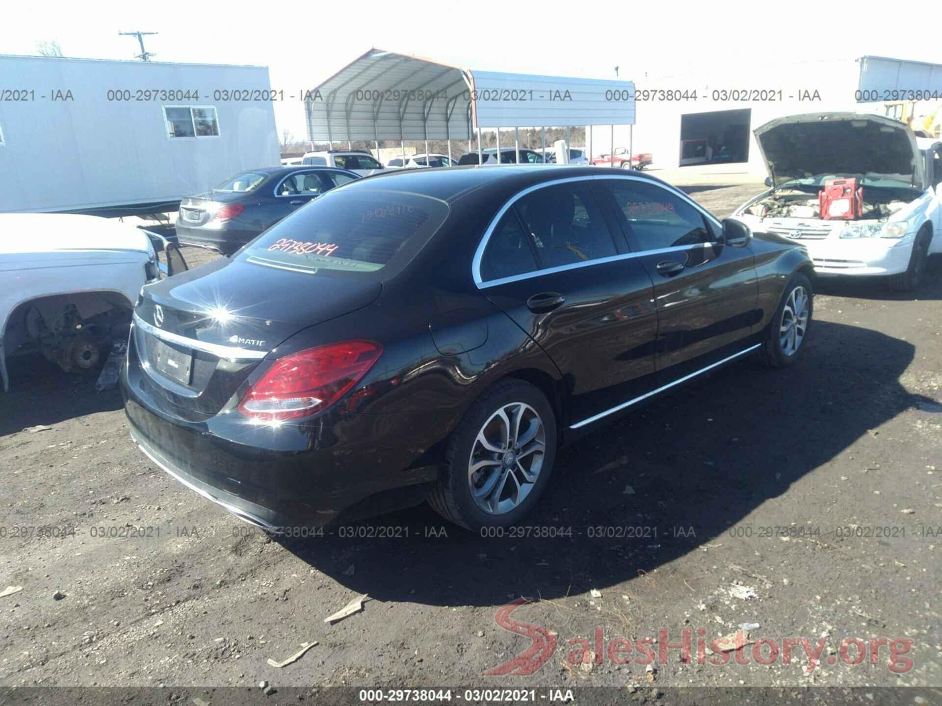 55SWF4KB5GU103343 2016 MERCEDES-BENZ C-CLASS