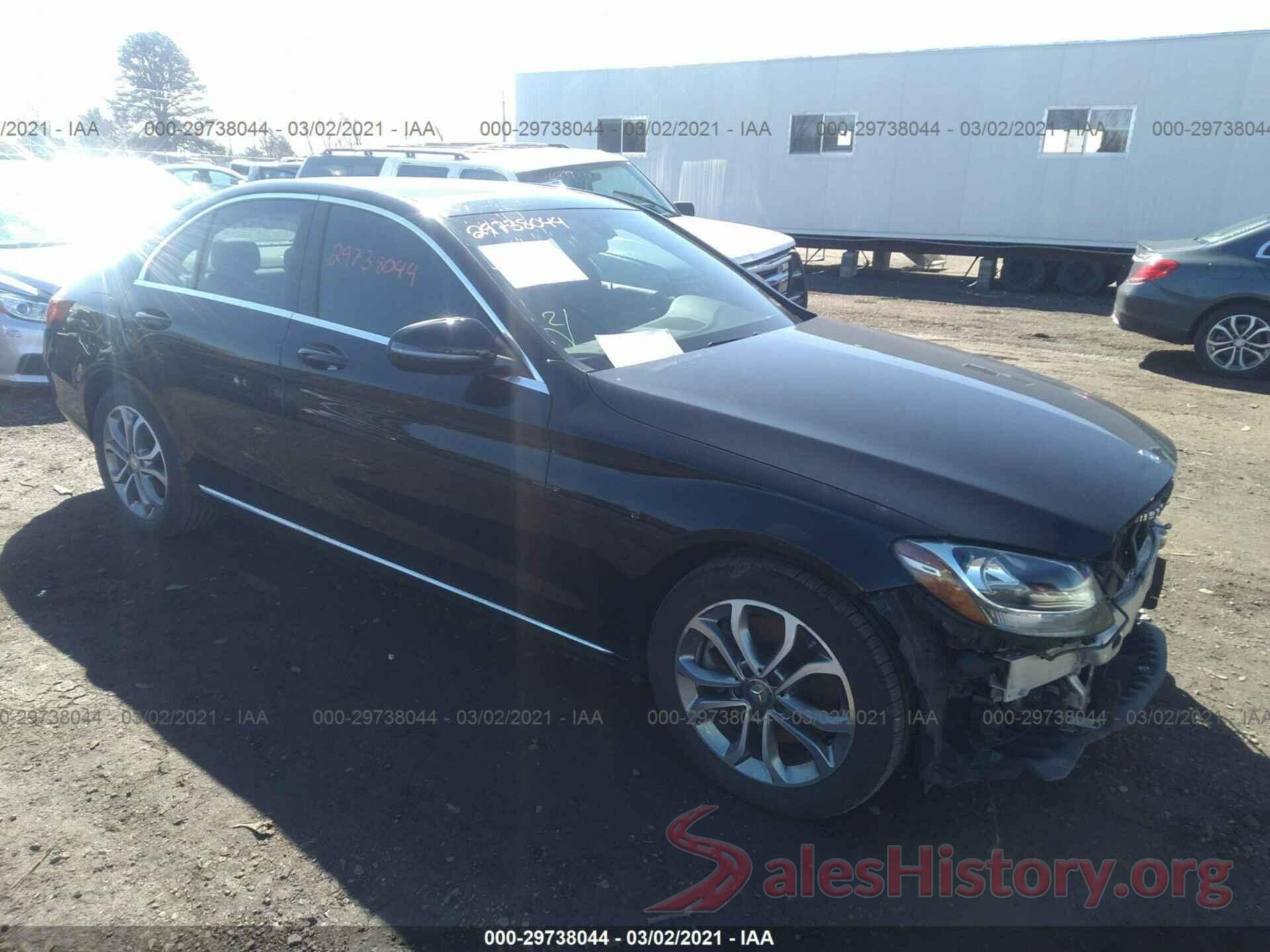 55SWF4KB5GU103343 2016 MERCEDES-BENZ C-CLASS