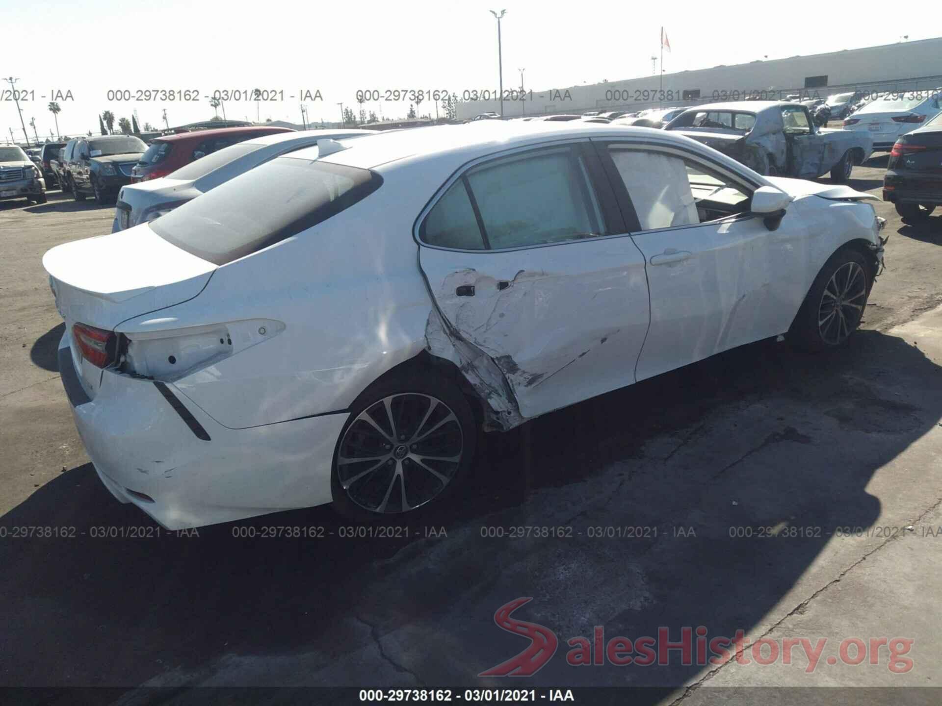 4T1G11AKXLU312532 2020 TOYOTA CAMRY