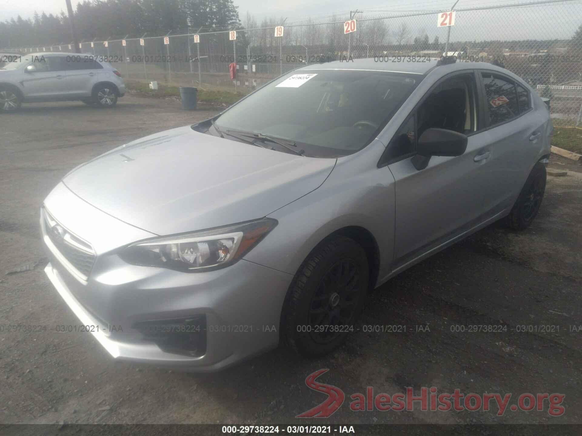 4S3GKAA6XJ3603359 2018 SUBARU IMPREZA