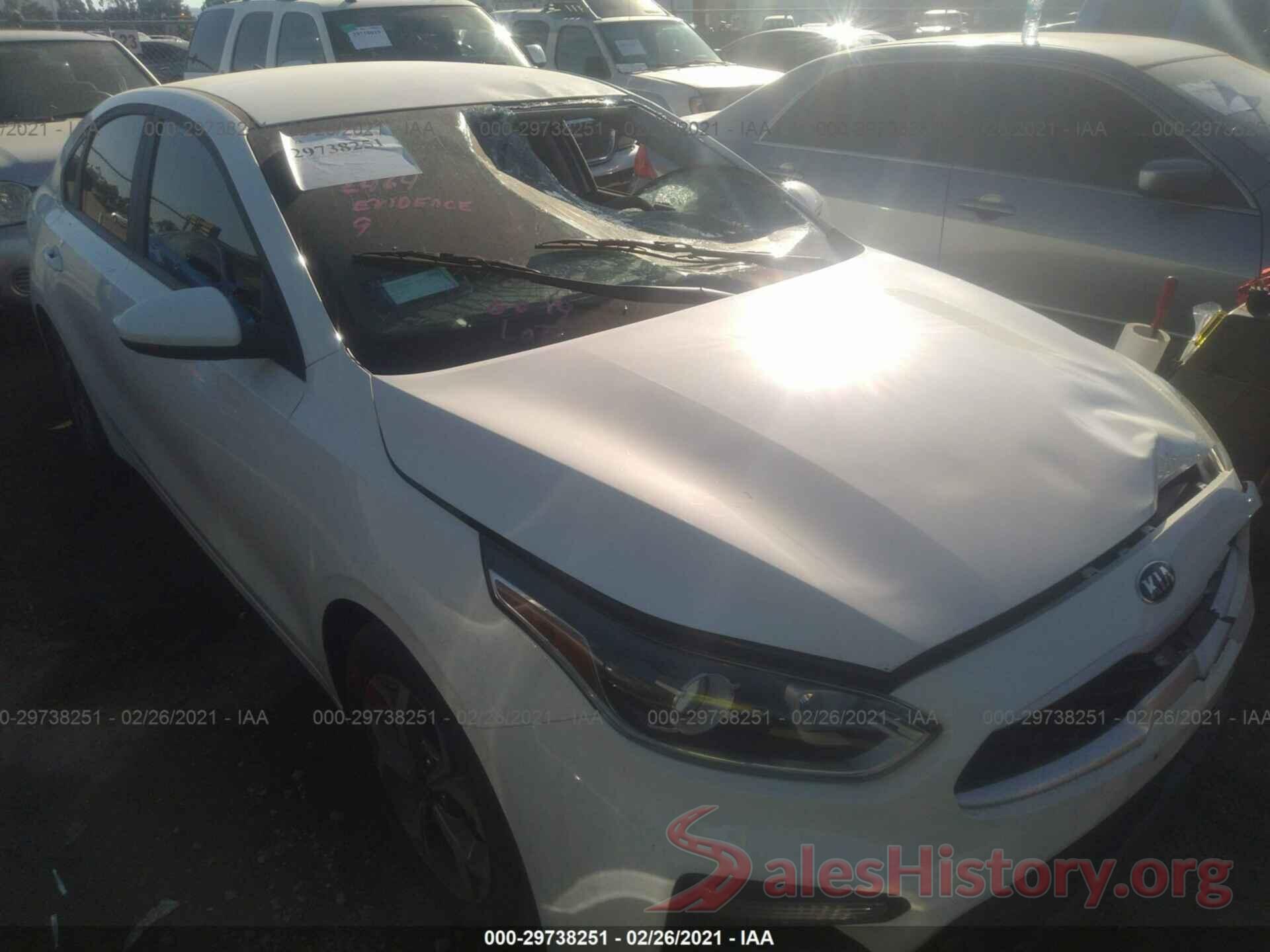 3KPF24AD9LE229592 2020 KIA FORTE