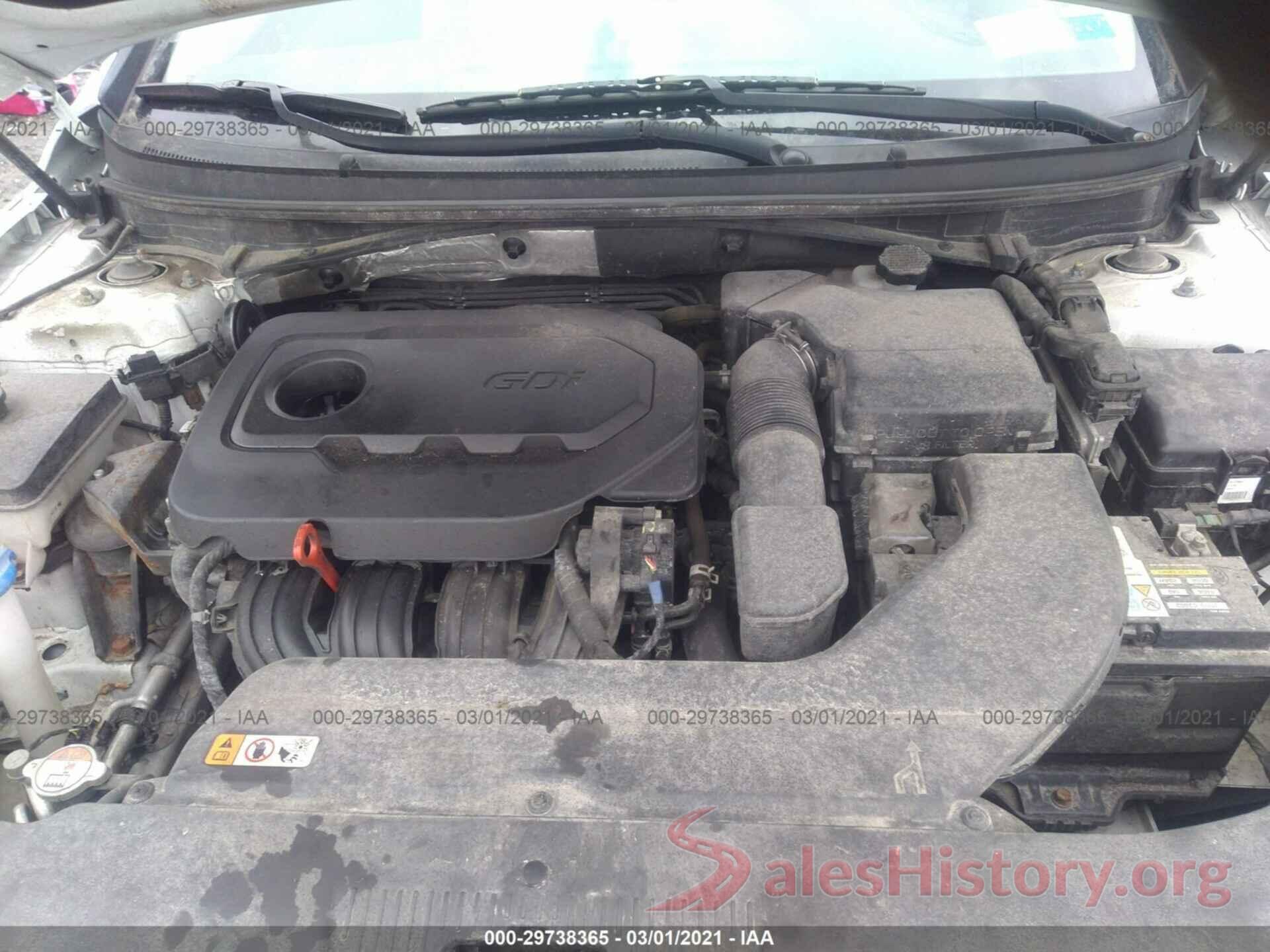 5NPE24AF4GH404605 2016 HYUNDAI SONATA