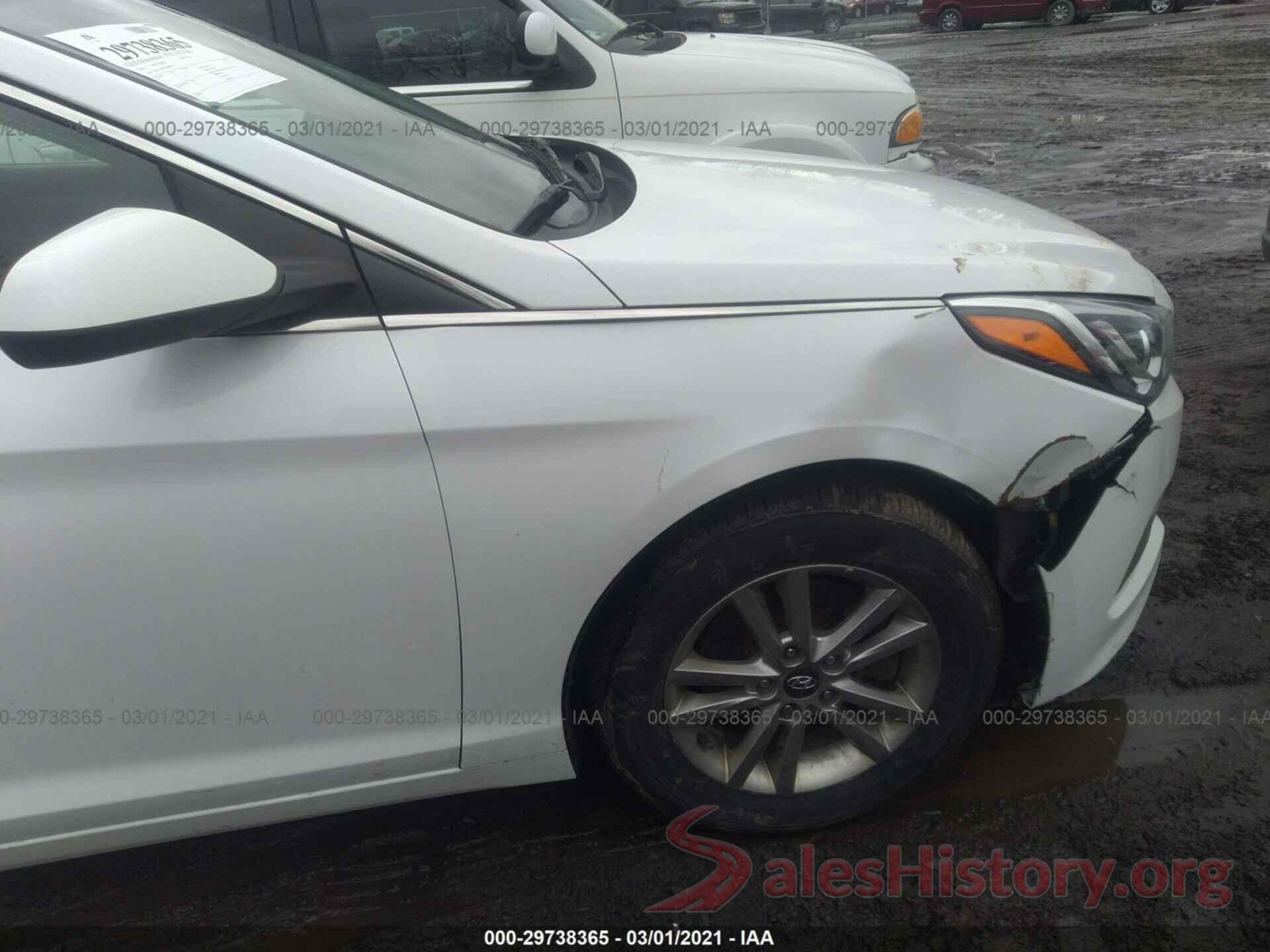 5NPE24AF4GH404605 2016 HYUNDAI SONATA