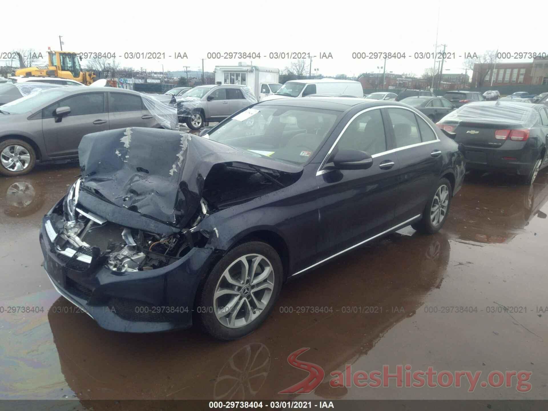 55SWF4KB3HU212000 2017 MERCEDES-BENZ C-CLASS