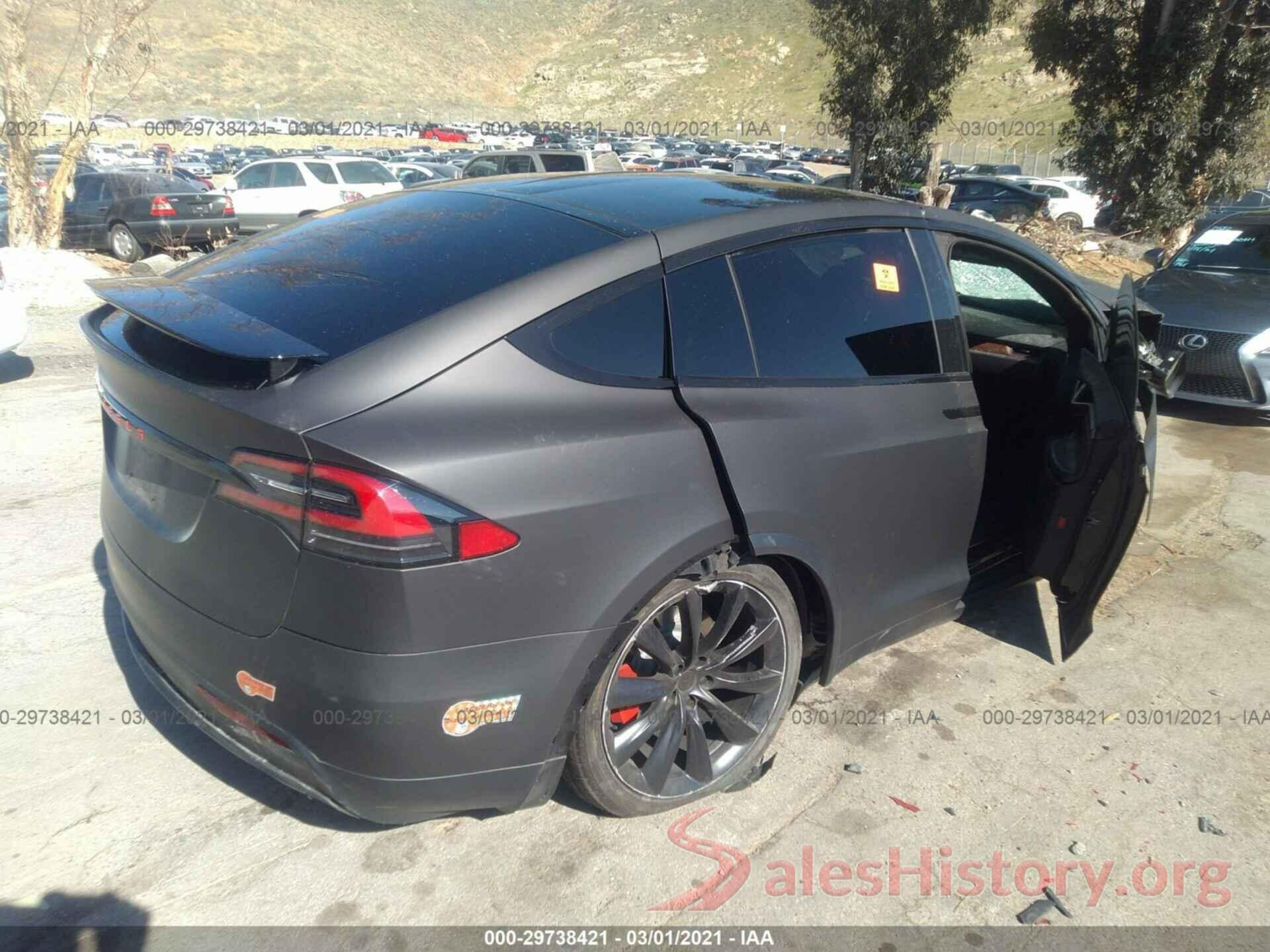 5YJXCBE24LF261519 2020 TESLA MODEL X