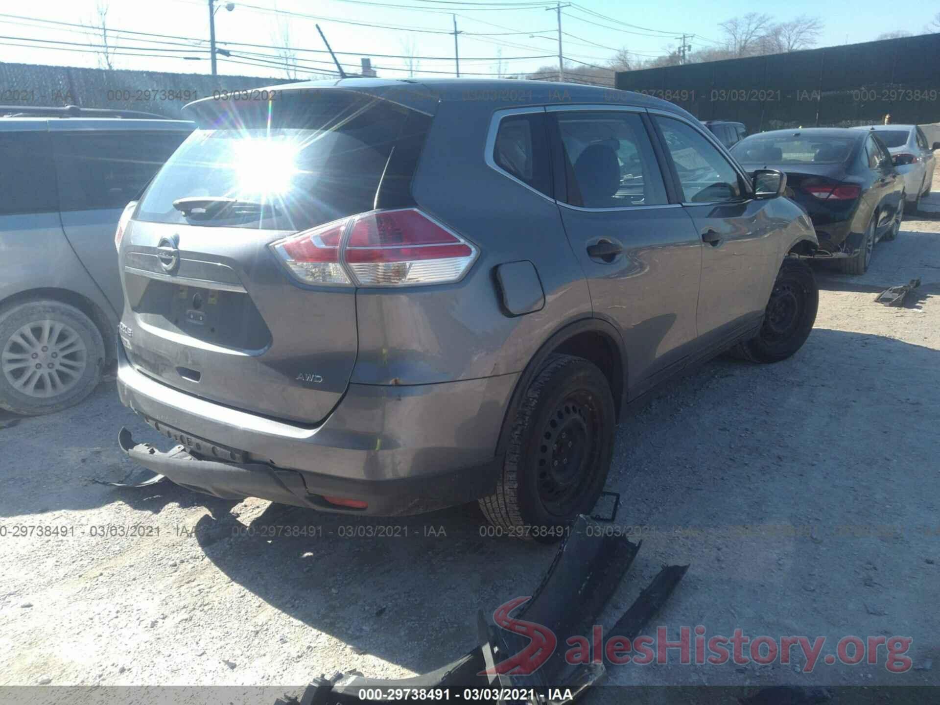 KNMAT2MVXGP659766 2016 NISSAN ROGUE