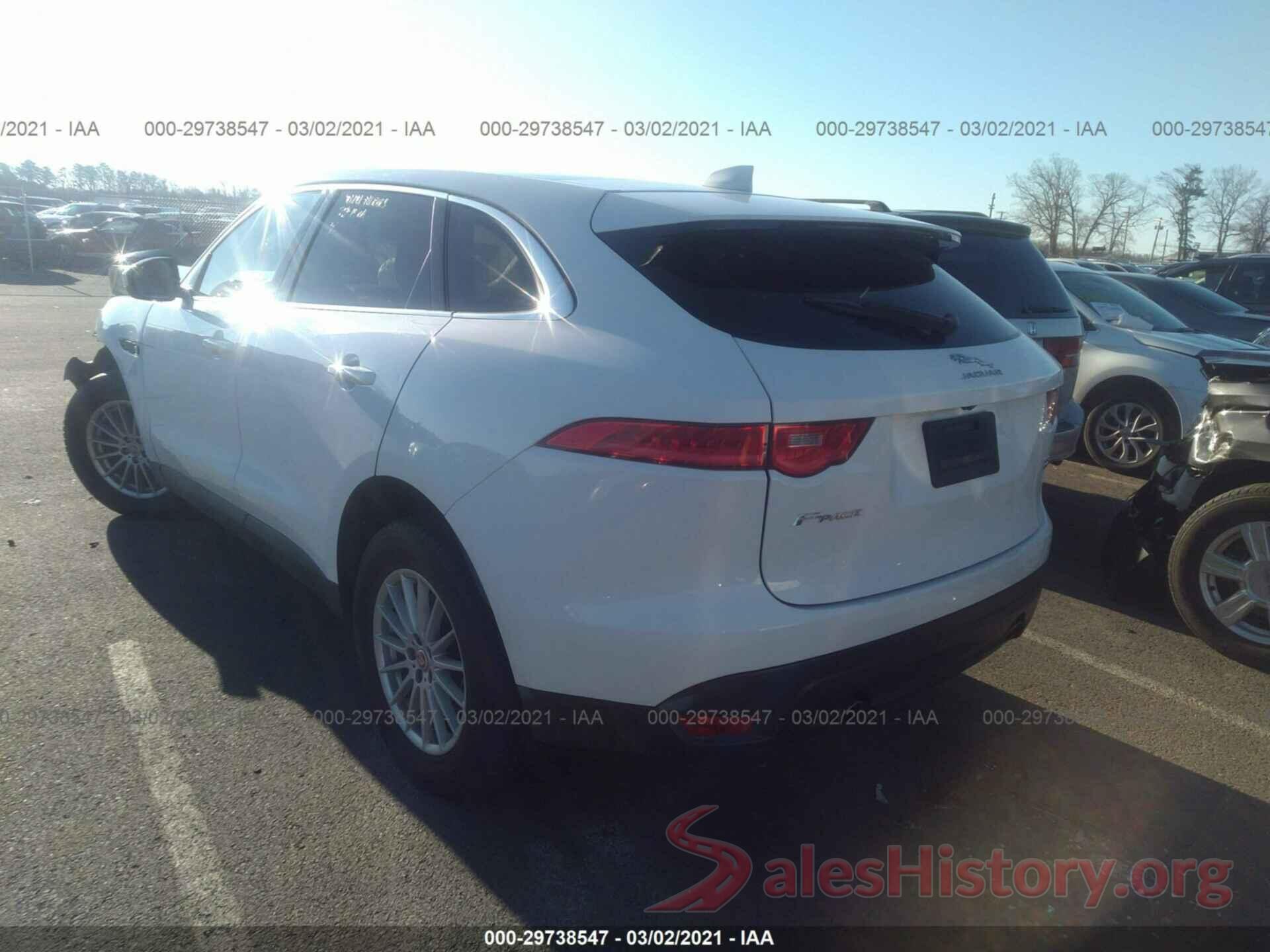 SADCS2FX1KA390602 2019 JAGUAR F-PACE