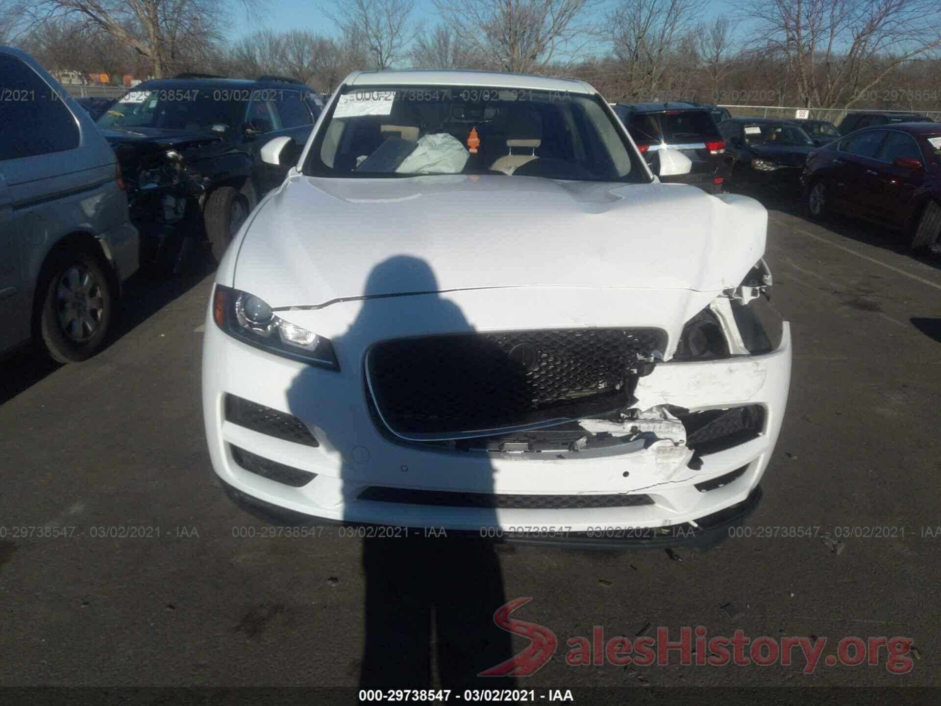 SADCS2FX1KA390602 2019 JAGUAR F-PACE