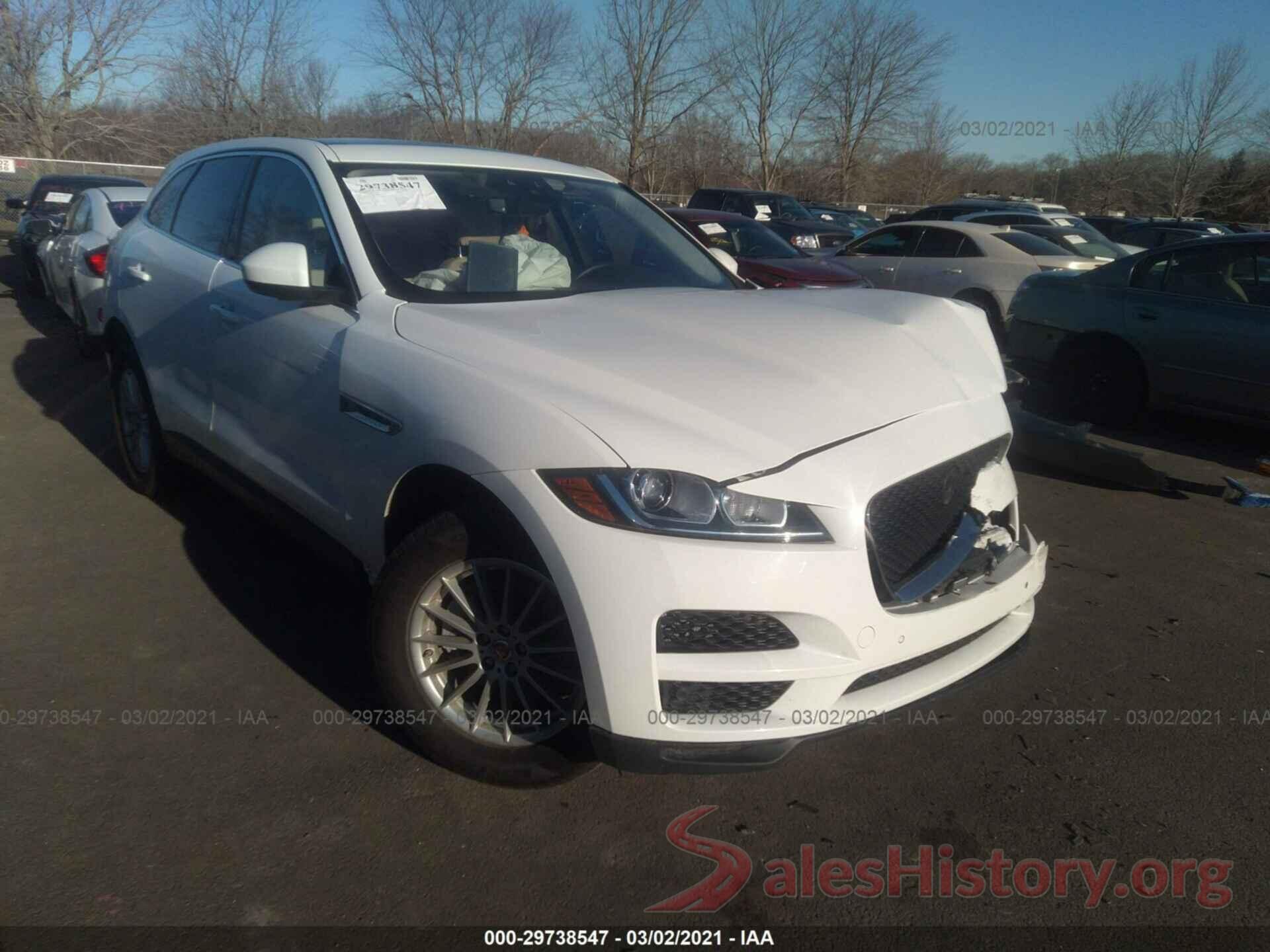 SADCS2FX1KA390602 2019 JAGUAR F-PACE